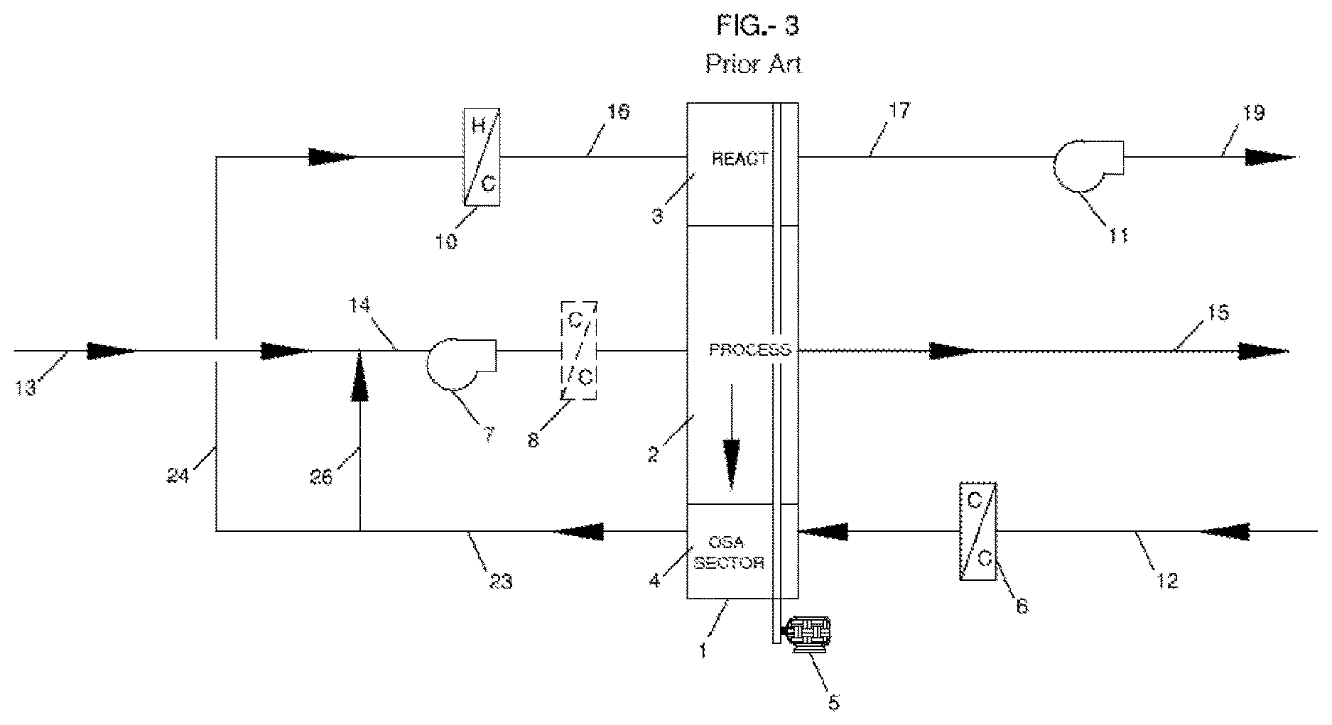 Patent US12613041 Figure 3 – System and method for removal of moisture and other sorbates