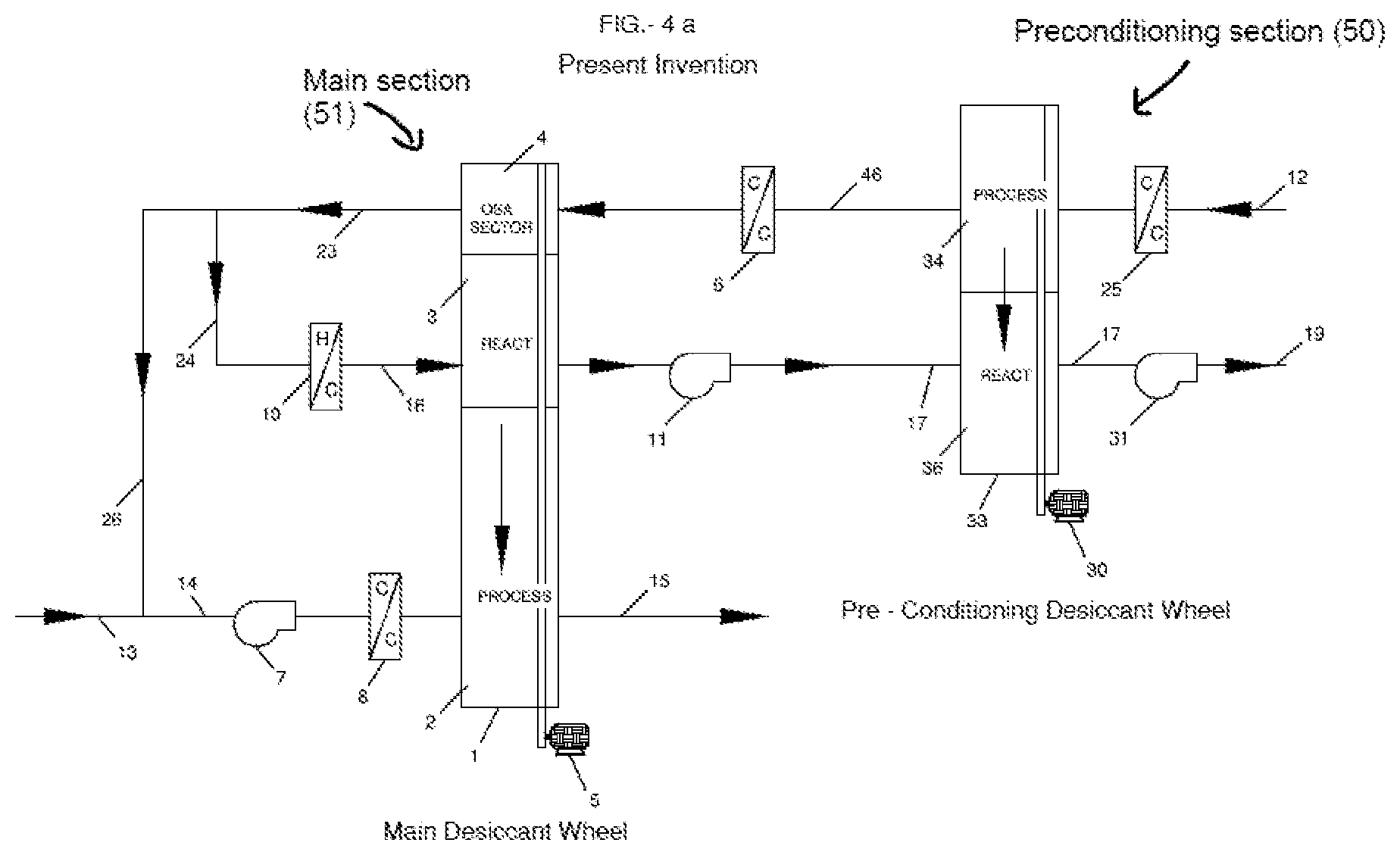 Patent US12613041 Figure 4 – System and method for removal of moisture and other sorbates