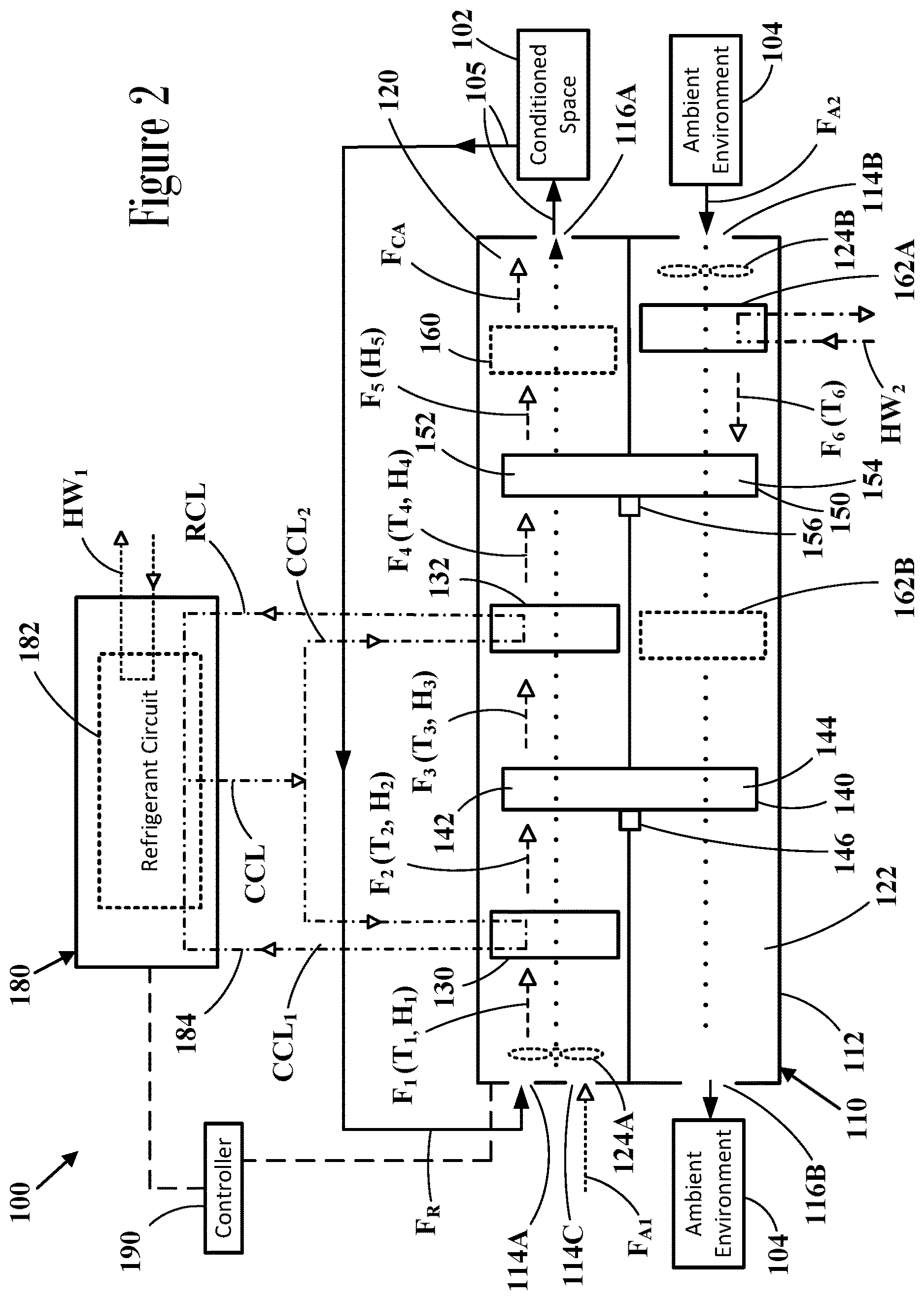 Patent US12613042 Figure 2 – Air dehumidifier