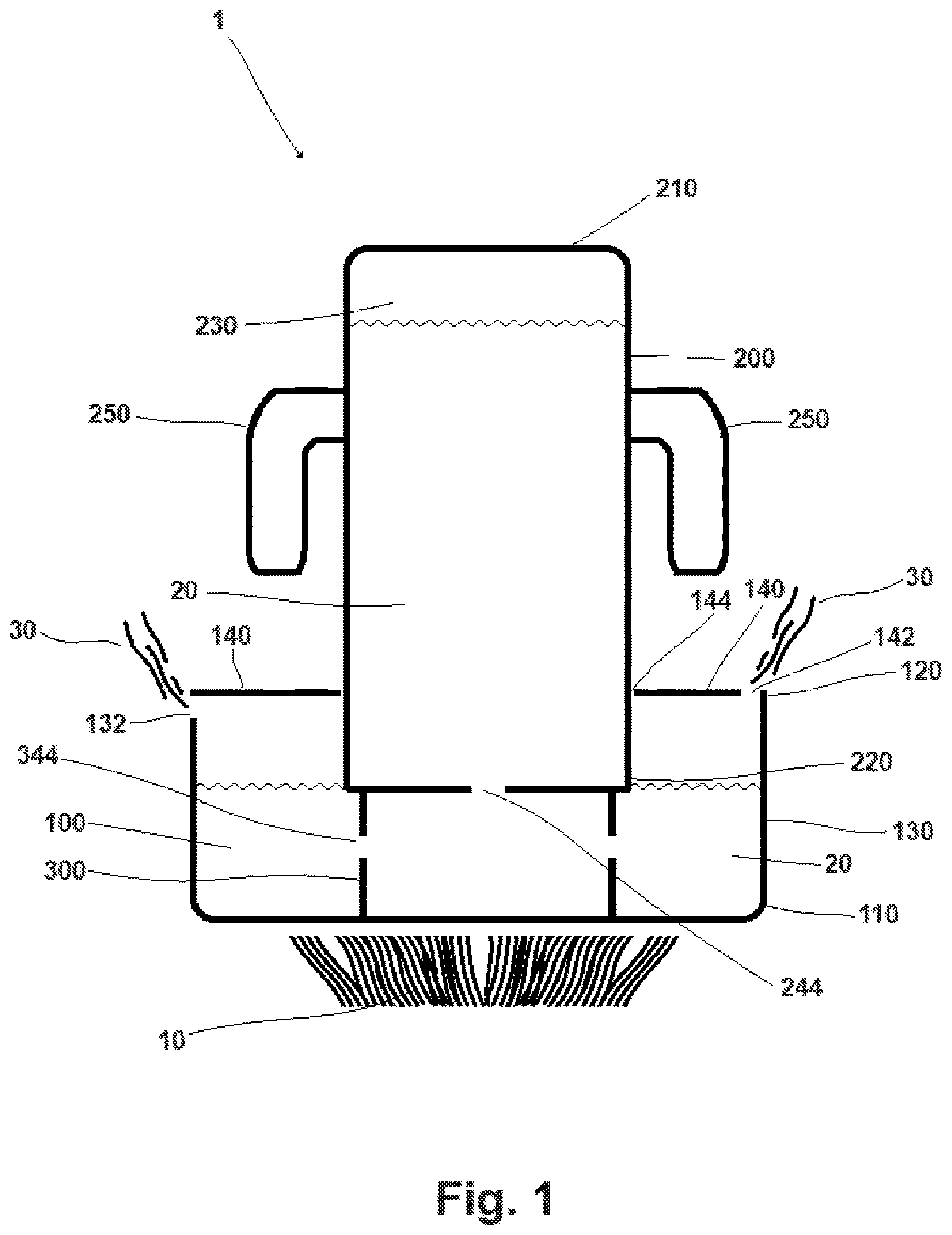 Patent US12613043 — Humidifying device — Figure 1