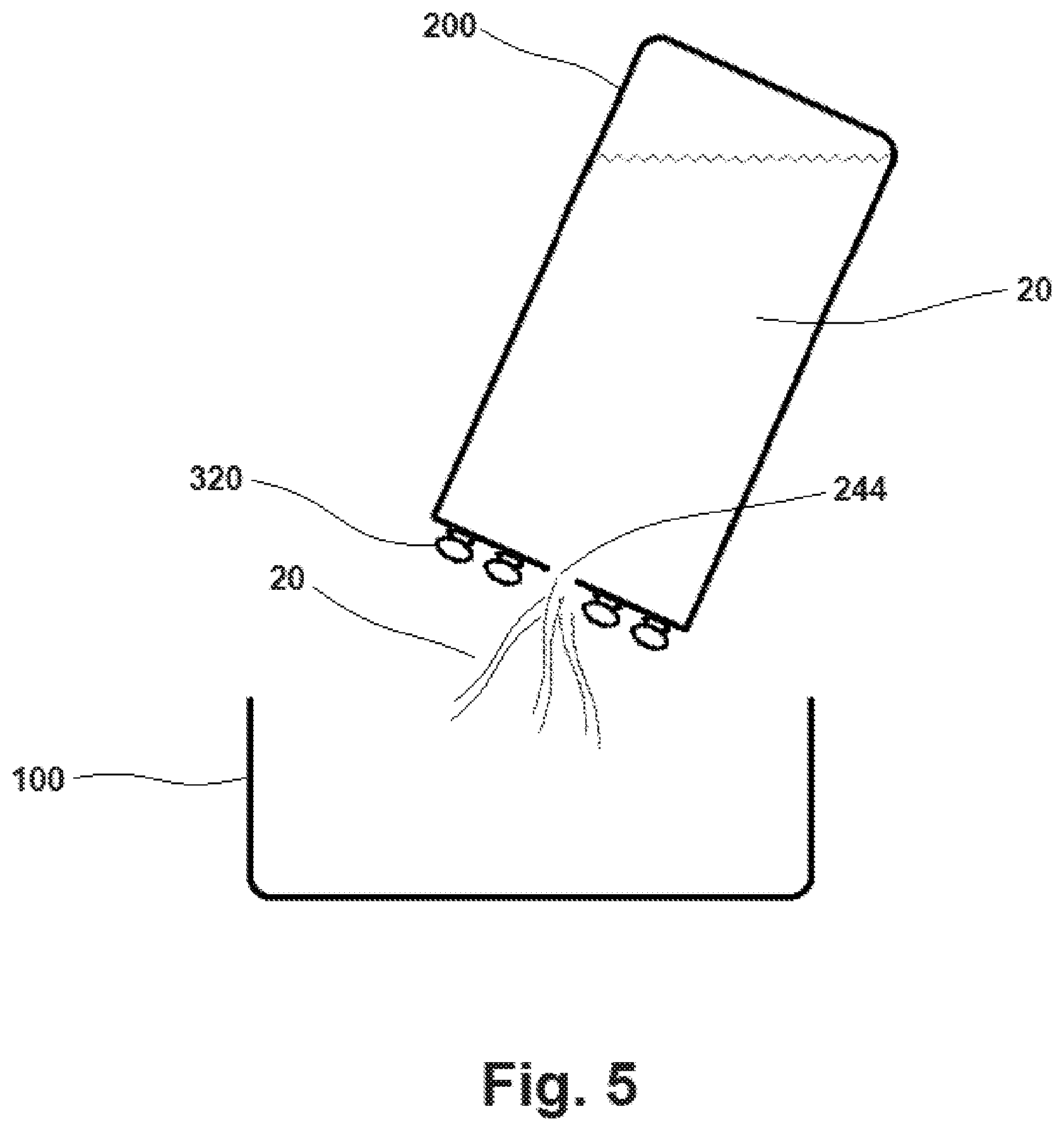 Patent US12613043 Figure 5 – Humidifying device