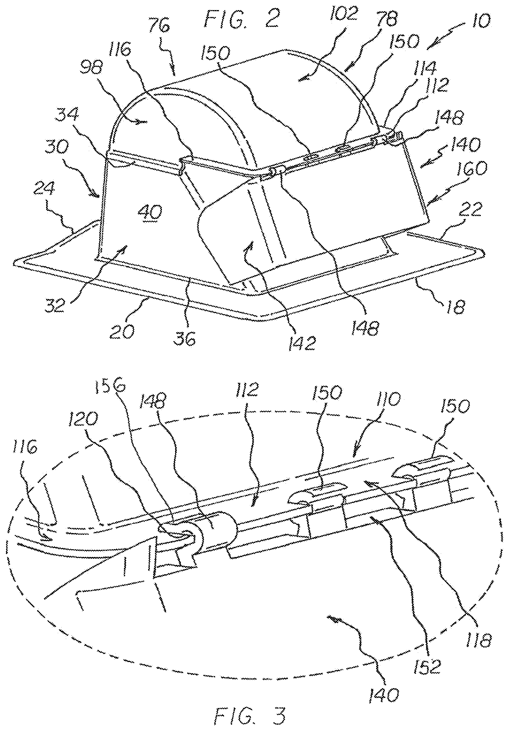 Patent US12613044 Figure 2 – Roof vent