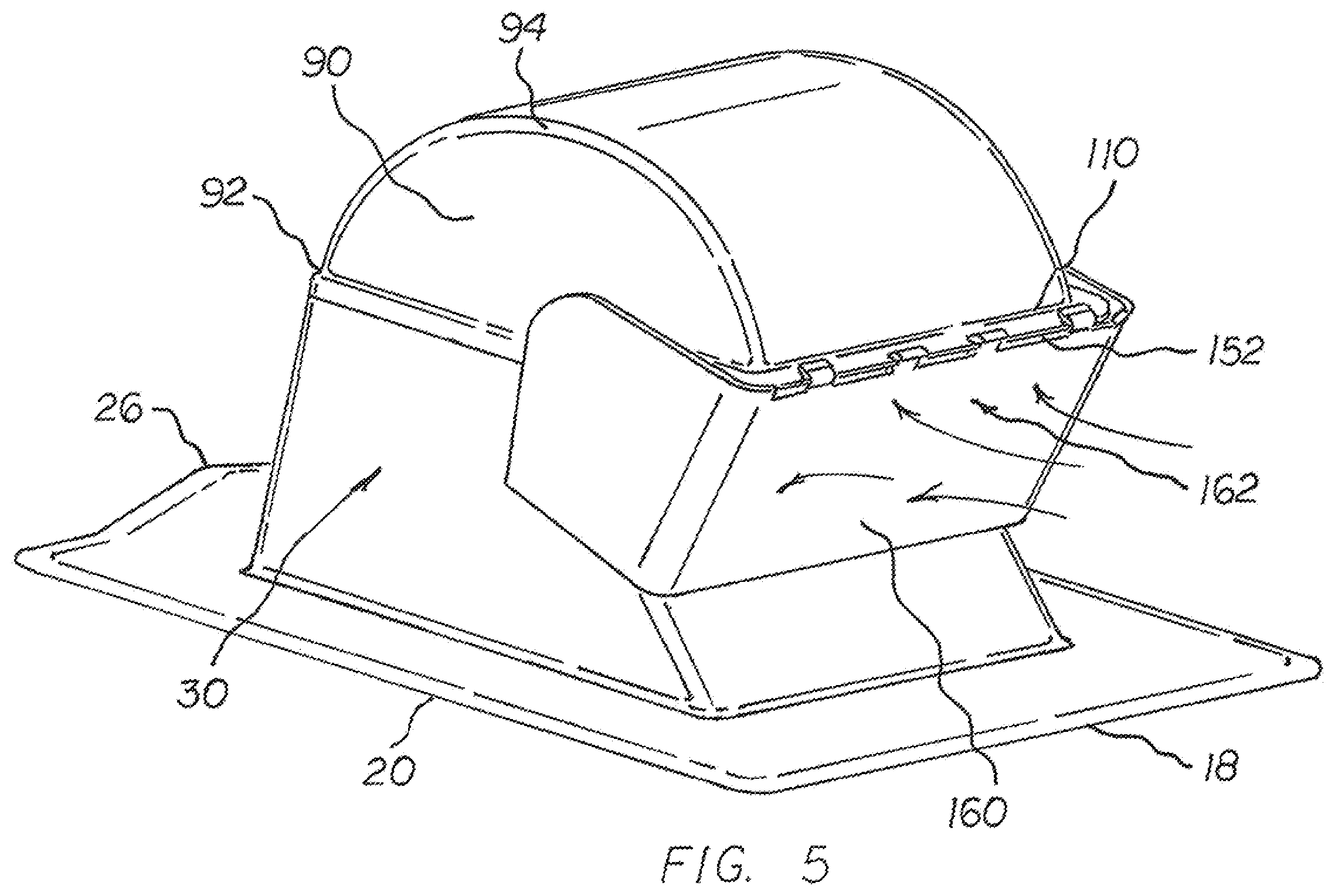 Patent US12613044 Figure 4 – Roof vent