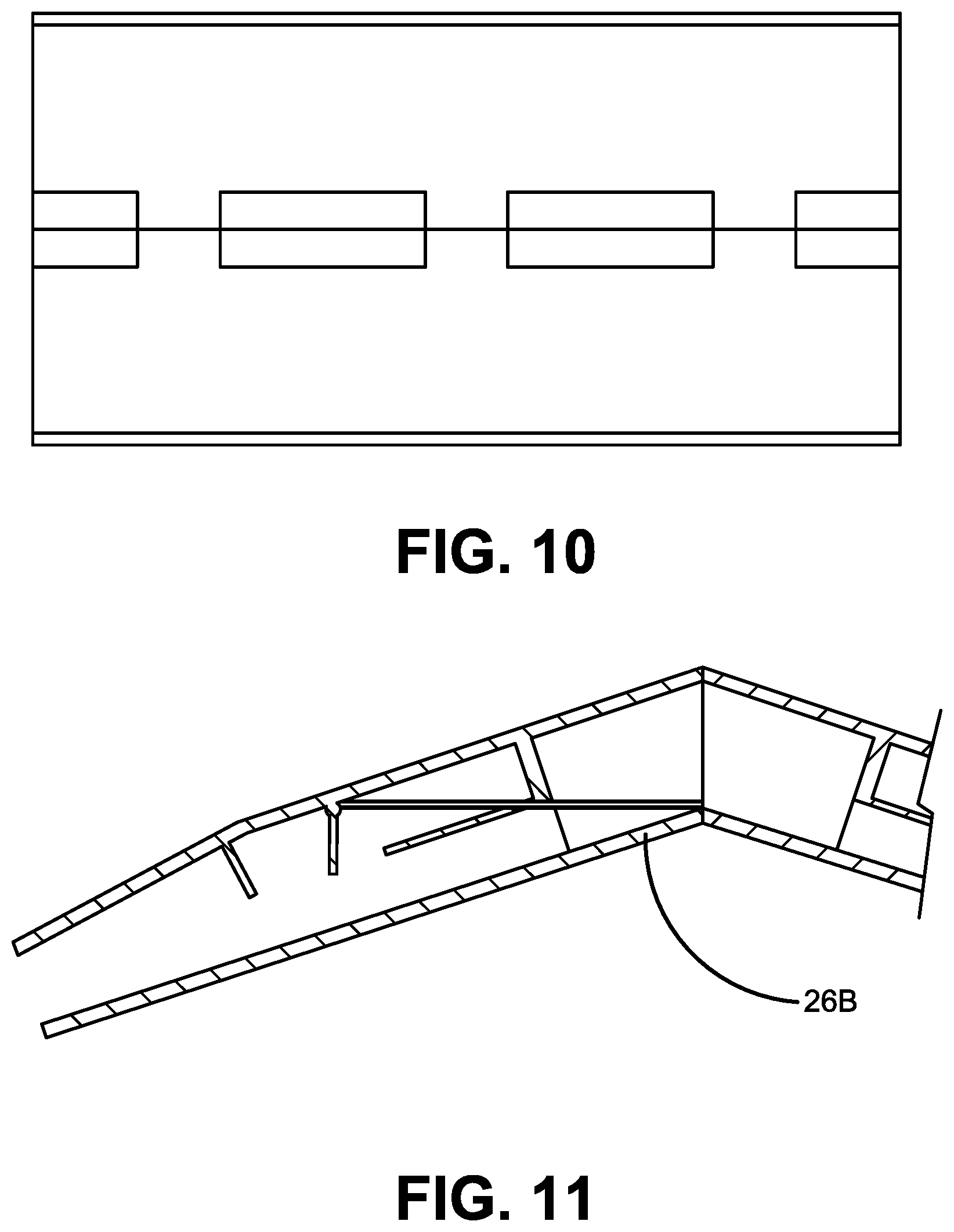 Patent US12613045 Figure 4 – Roof ridge vent