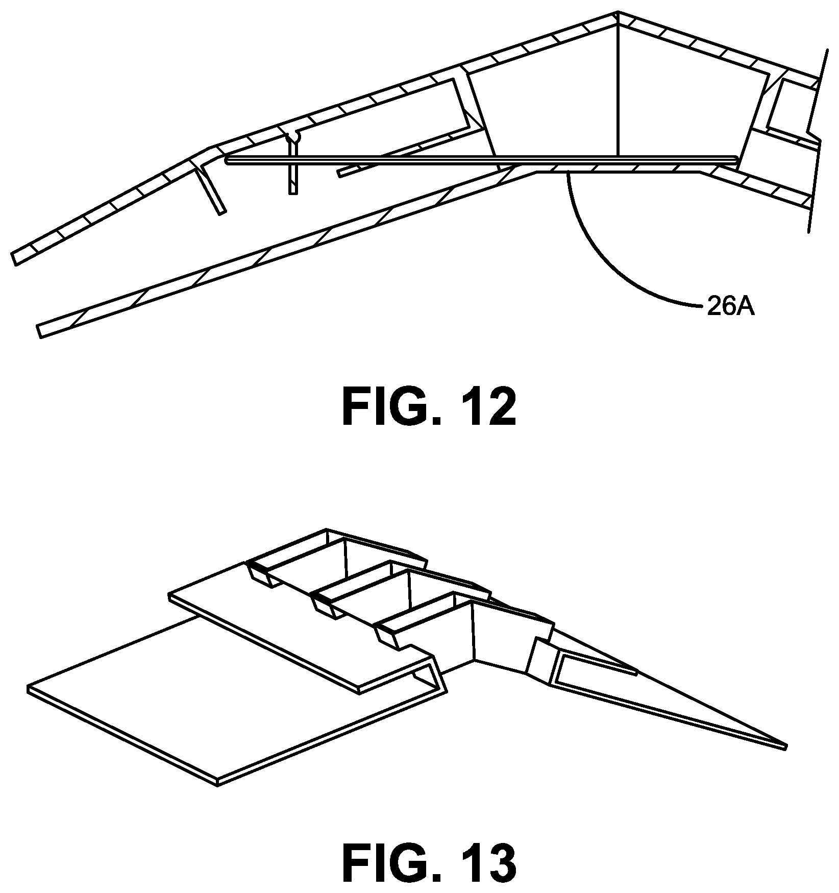 Patent US12613045 Figure 5 – Roof ridge vent