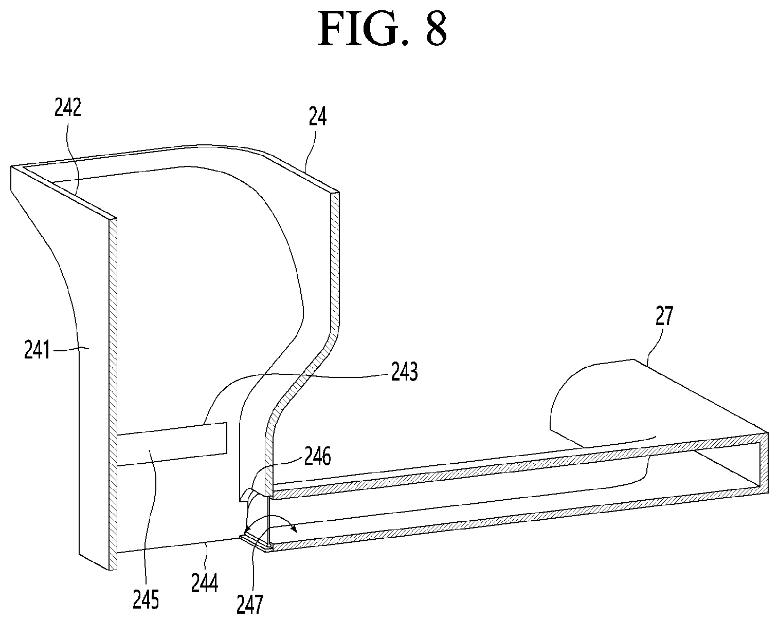 Patent US12613046 Figure 8 – Ventilation apparatus