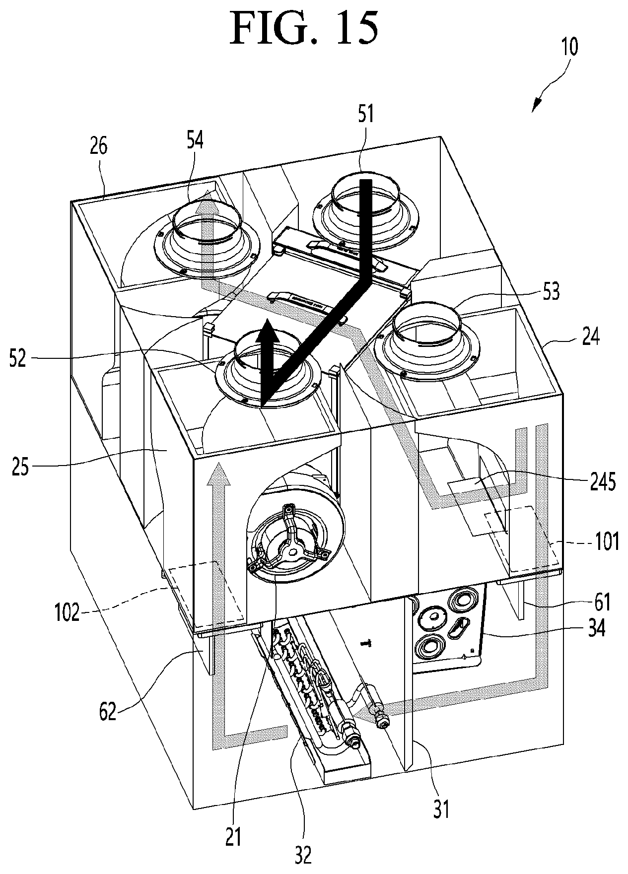 Patent US12613046 Figure 14 – Ventilation apparatus