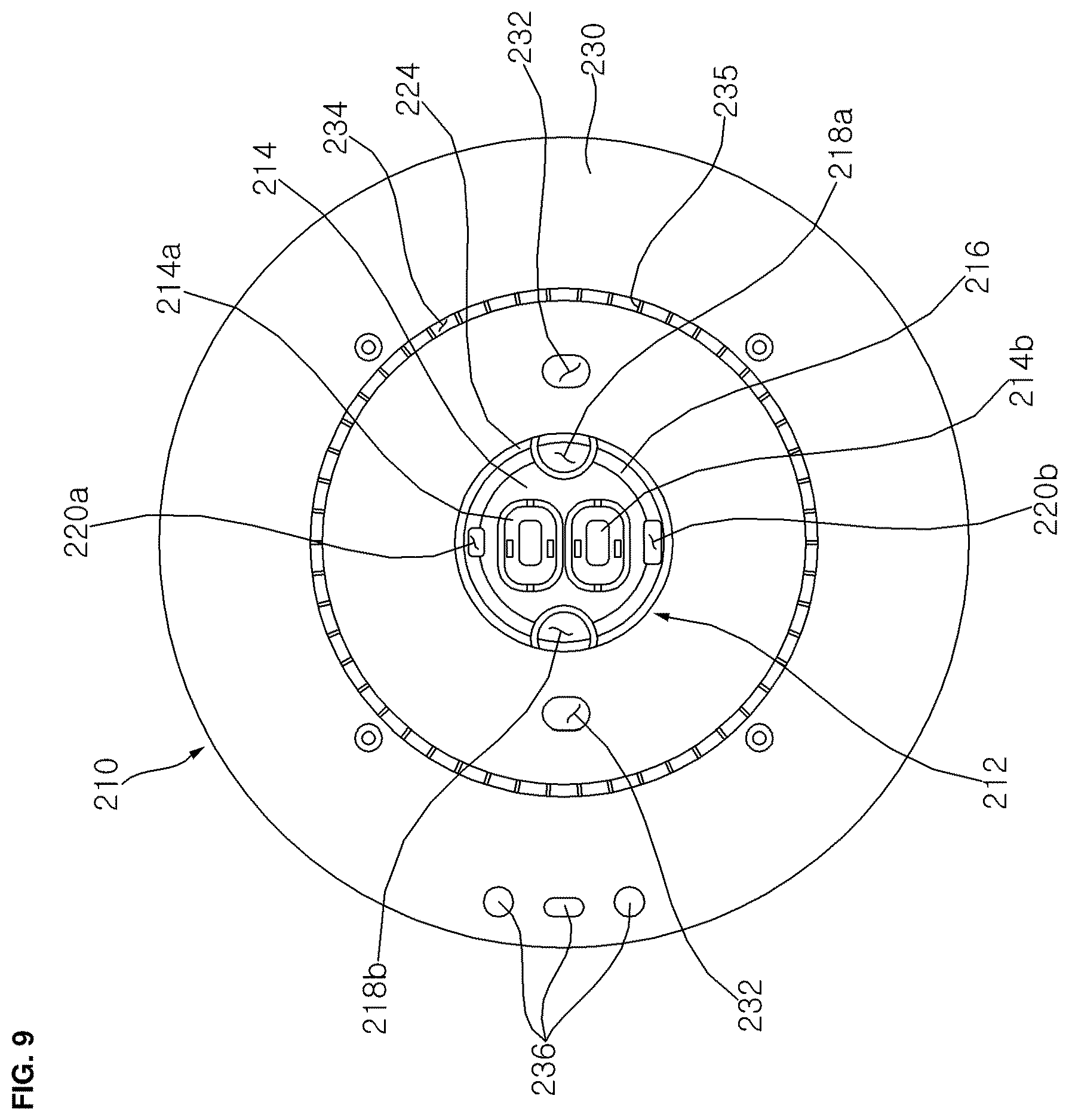Patent US12613047 Figure 8 – Air cleaner