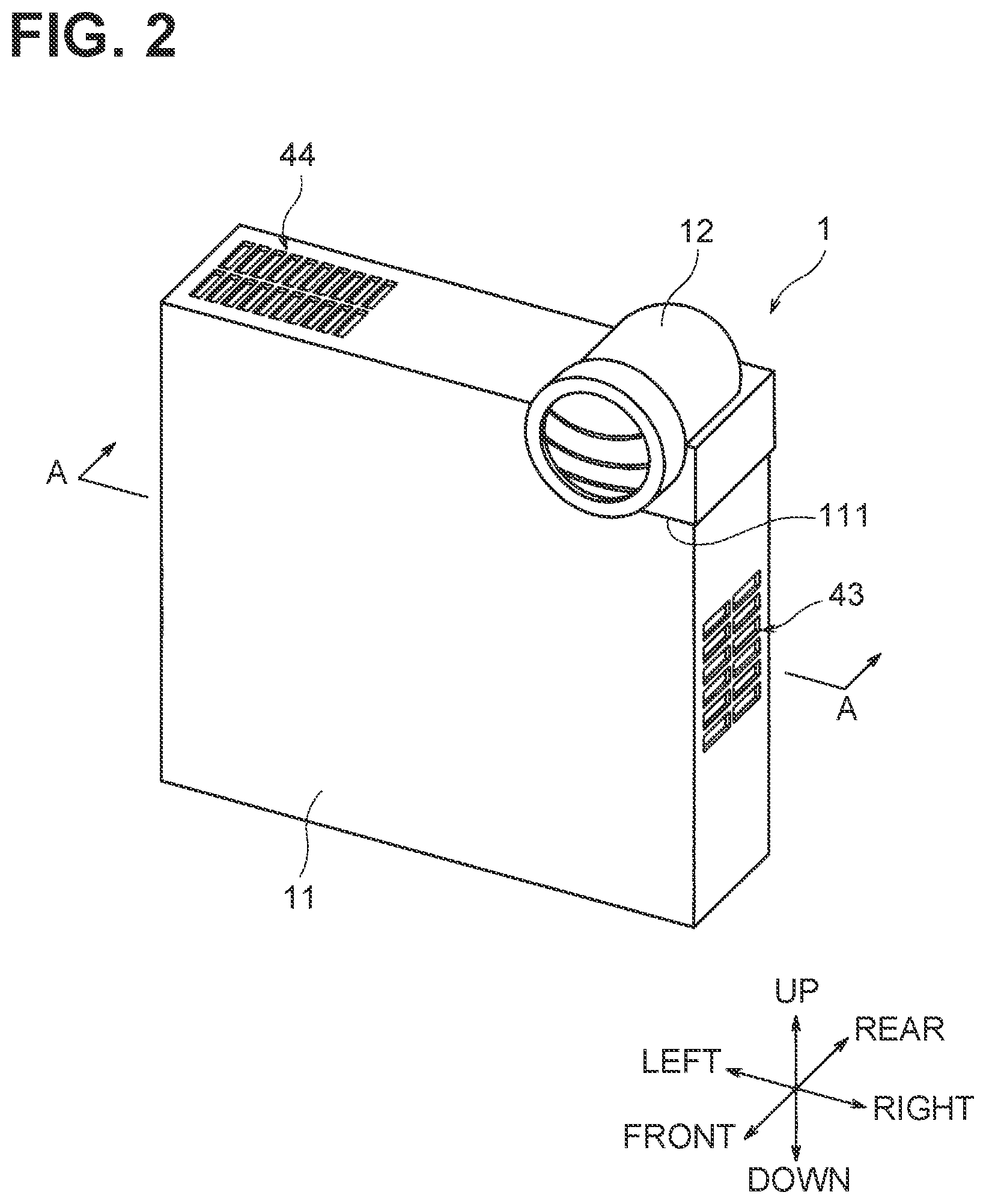 Patent US12613054 Figure 2 – Air conditioner
