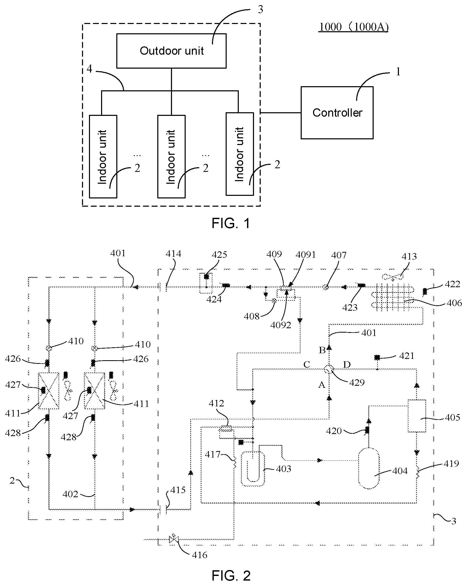 Patent US12613058 — Air conditioner and control method thereof — Figure 1