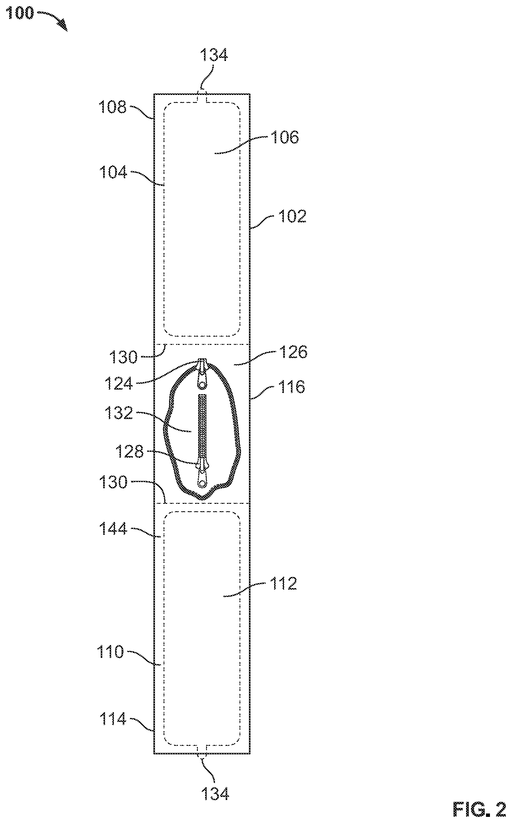 Patent US12613060 Figure 2 – Wearable cooling/heating system