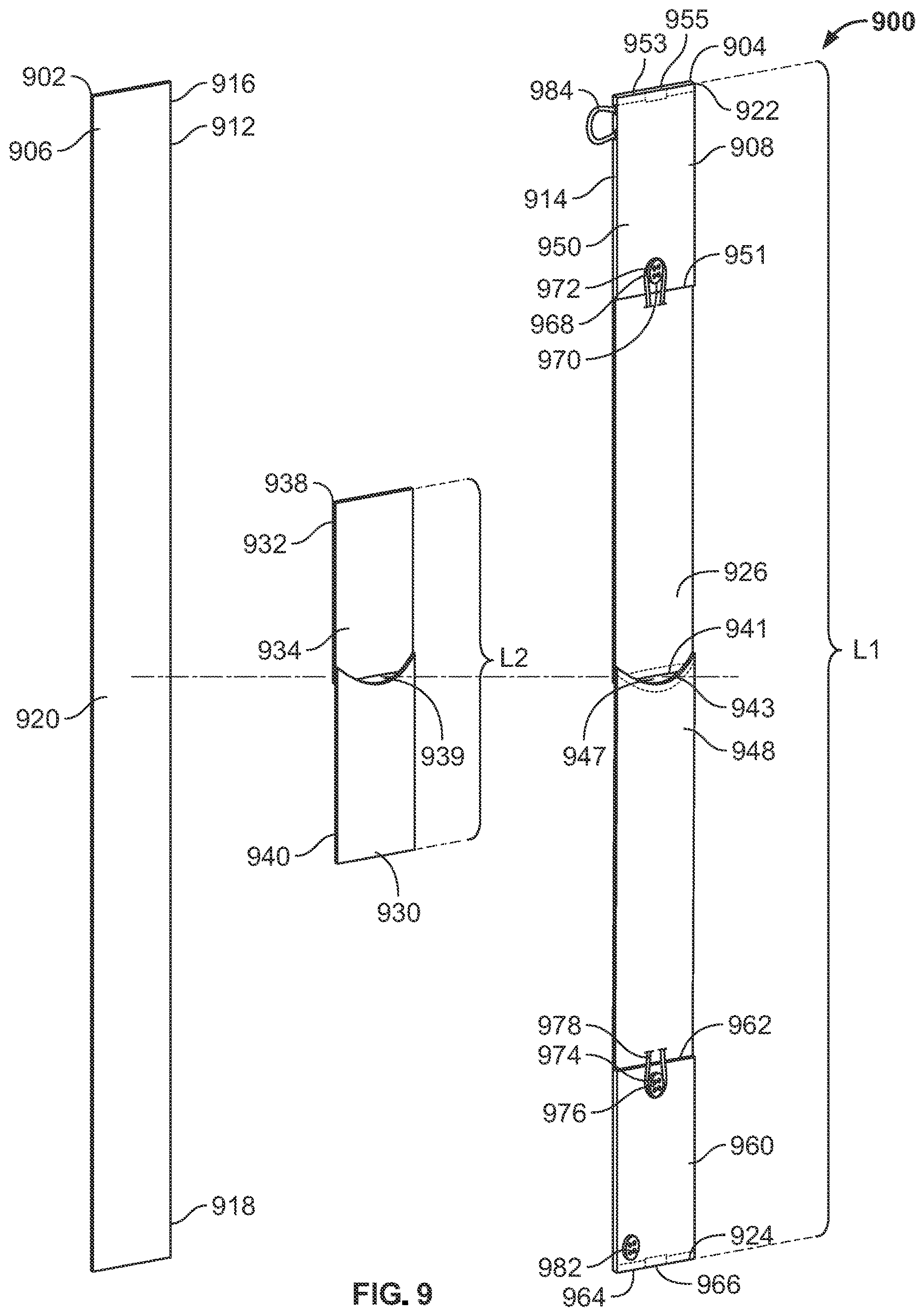 Patent US12613060 Figure 9 – Wearable cooling/heating system