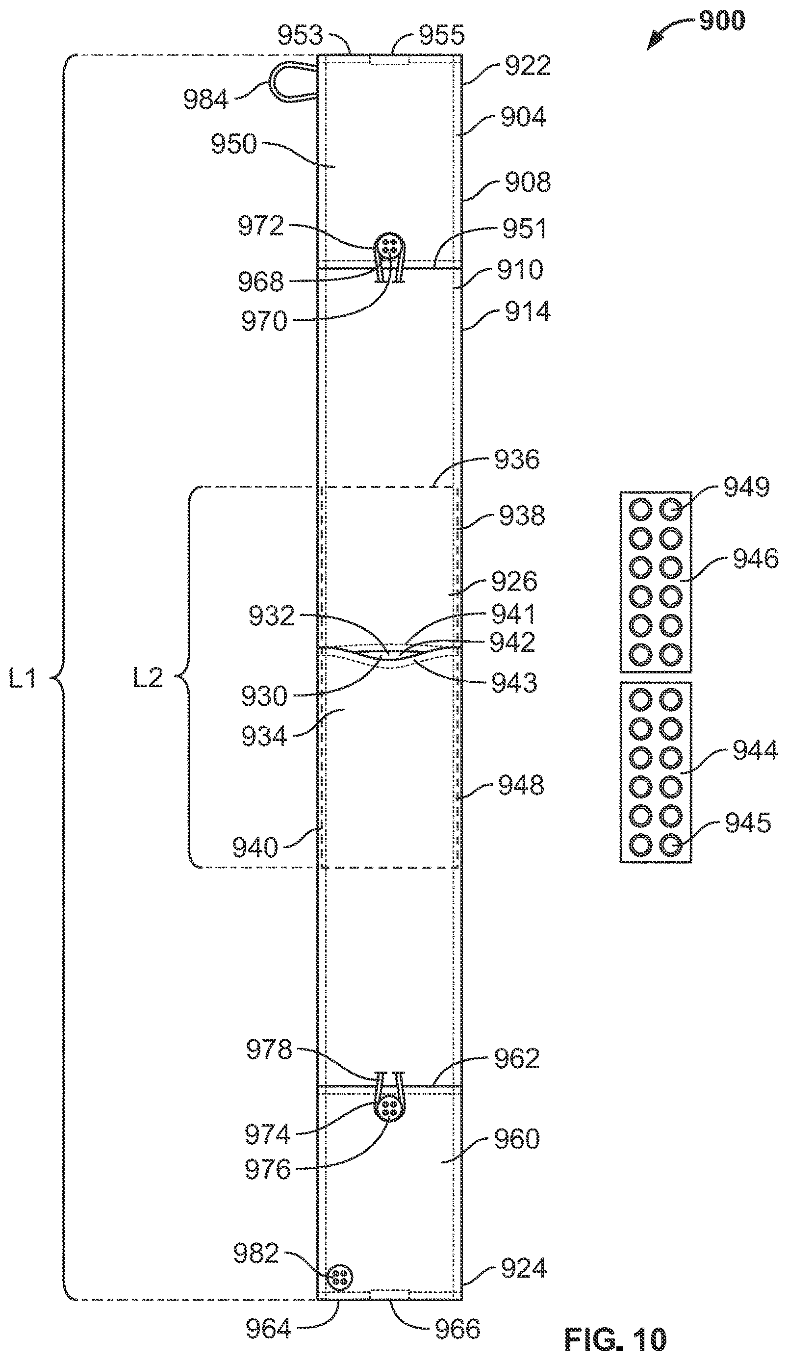 Patent US12613060 Figure 10 – Wearable cooling/heating system