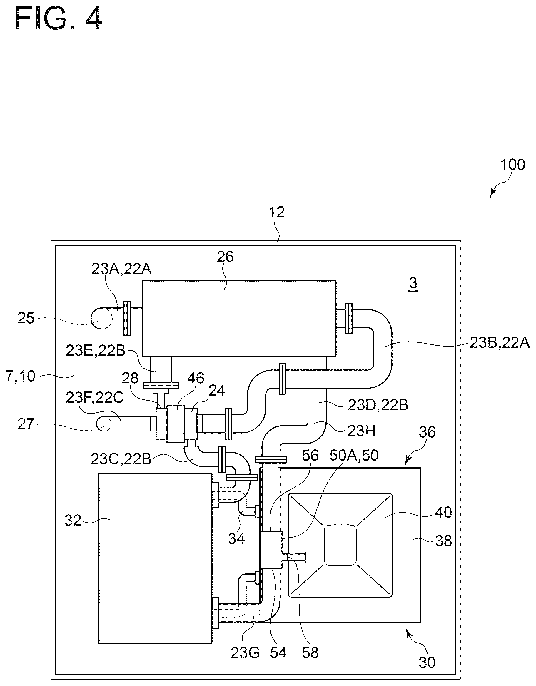 Patent US12613061 Figure 4 – Reefer container