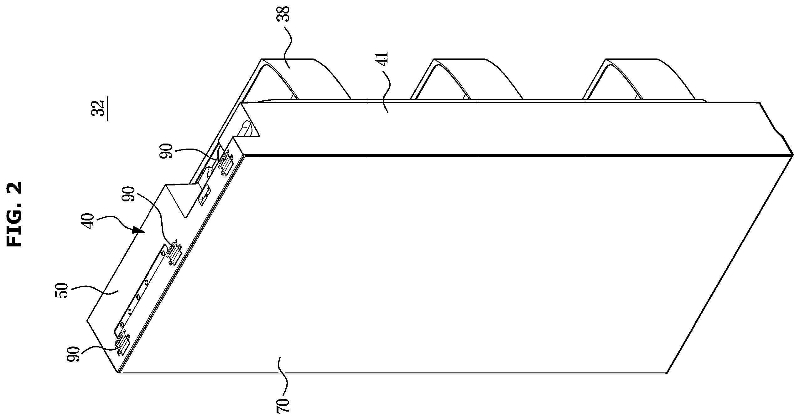 Patent US12613063 Figure 2 – Refrigerator and home appliance