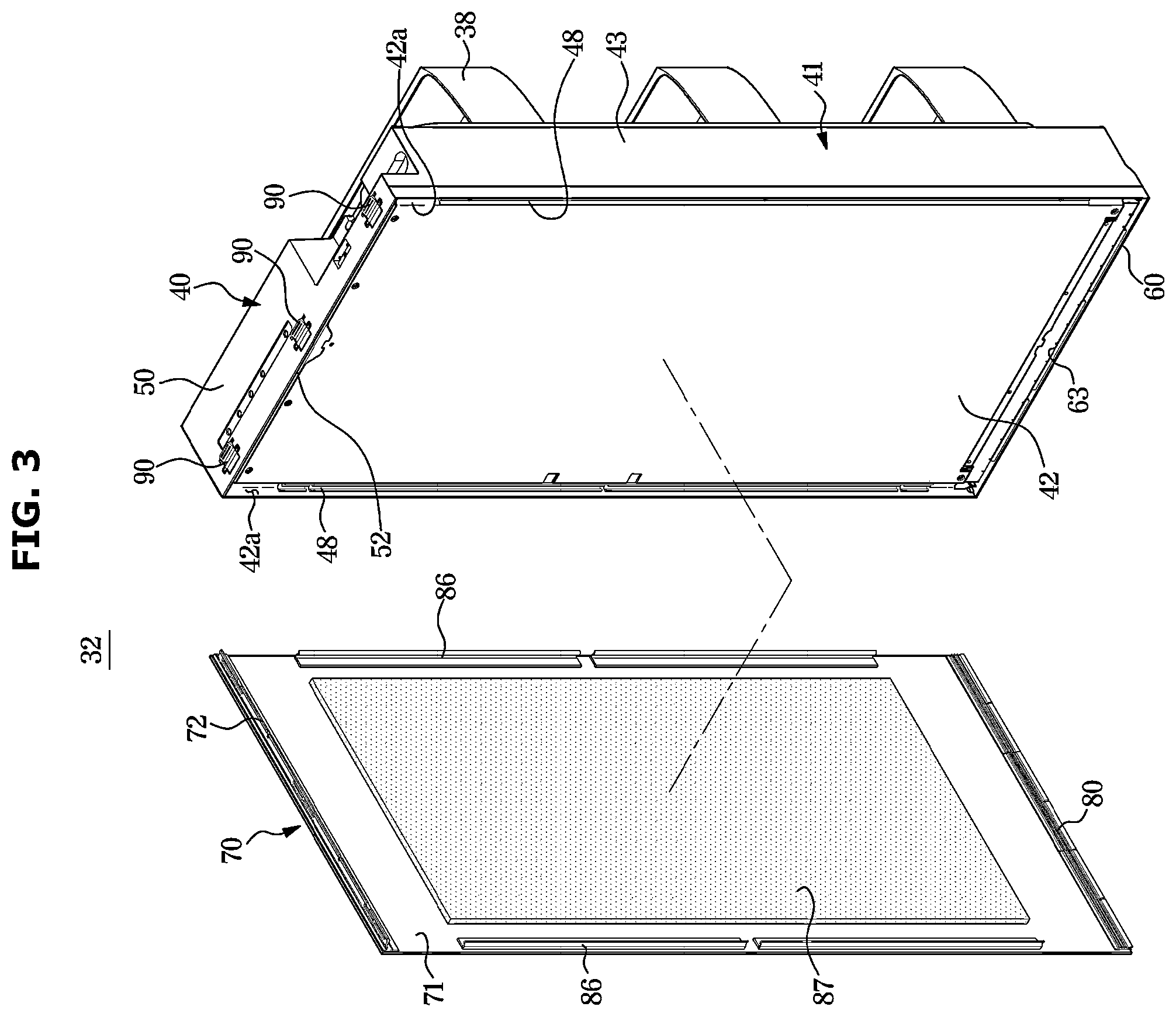 Patent US12613063 Figure 3 – Refrigerator and home appliance