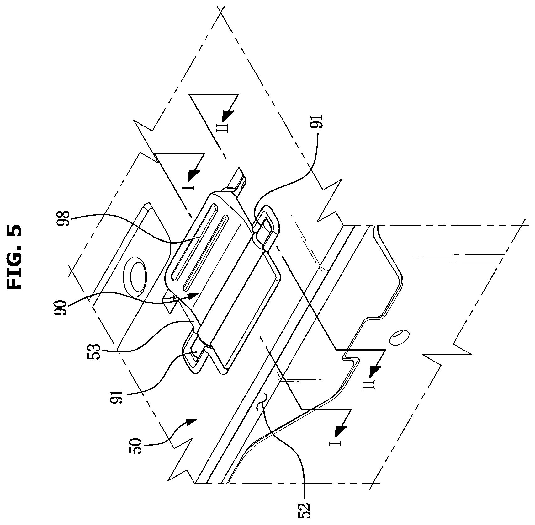 Patent US12613063 Figure 5 – Refrigerator and home appliance