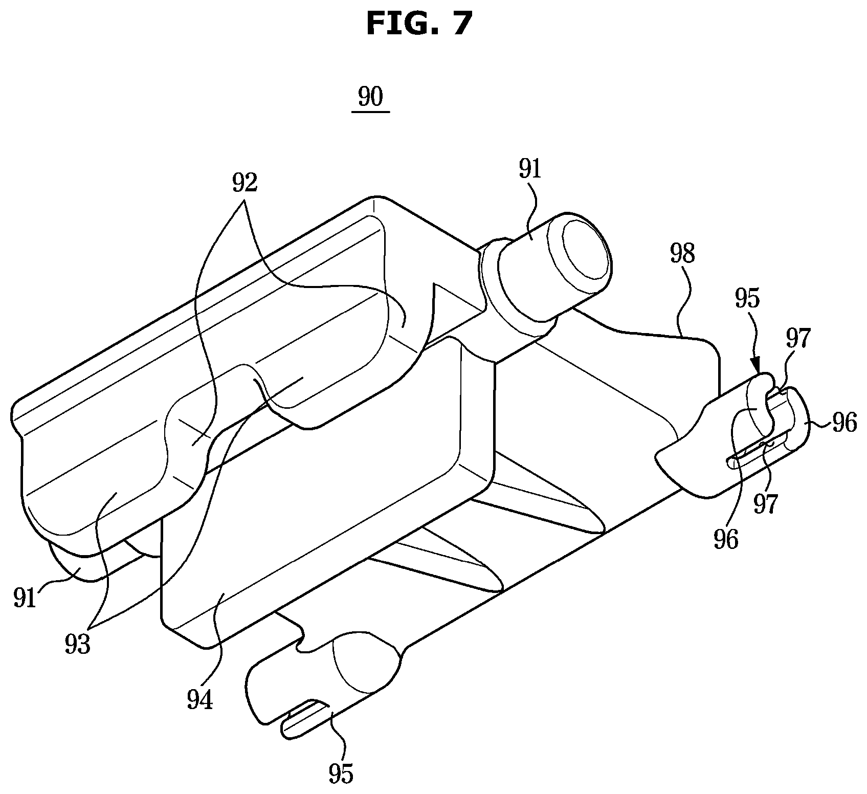 Patent US12613063 Figure 7 – Refrigerator and home appliance