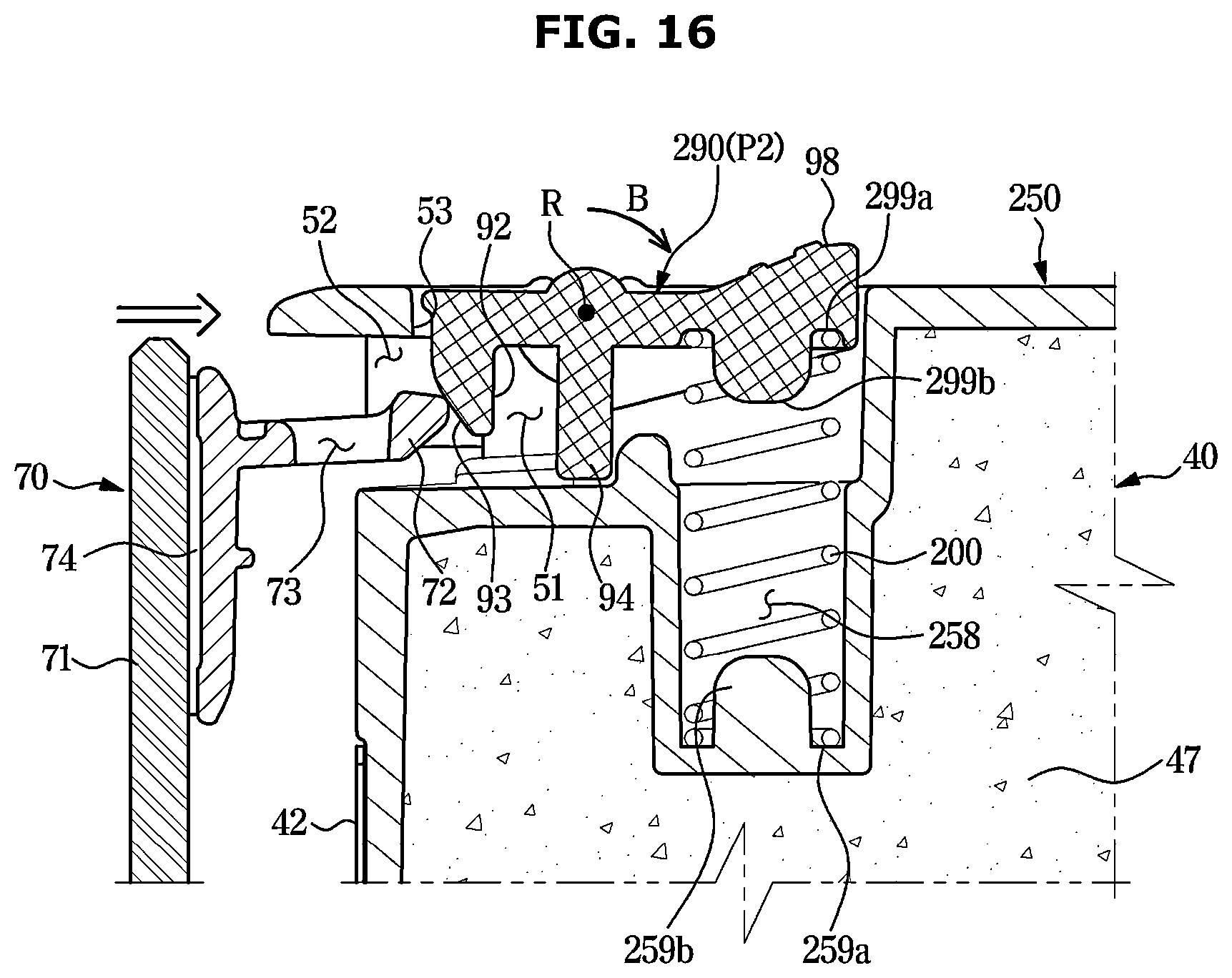 Patent US12613063 Figure 16 – Refrigerator and home appliance