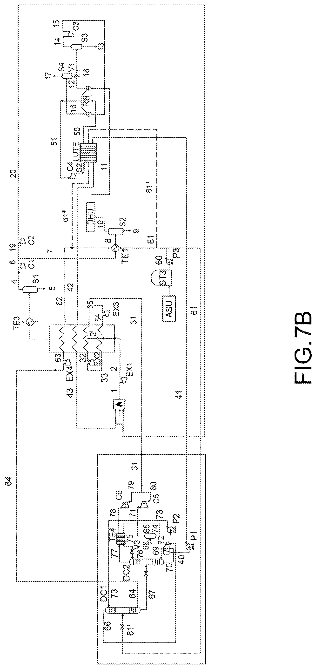 Patent US12613064 Figure 10 – Power generation process utilizing fuel, liquid air and/or oxygen with zero CO 2 emissions