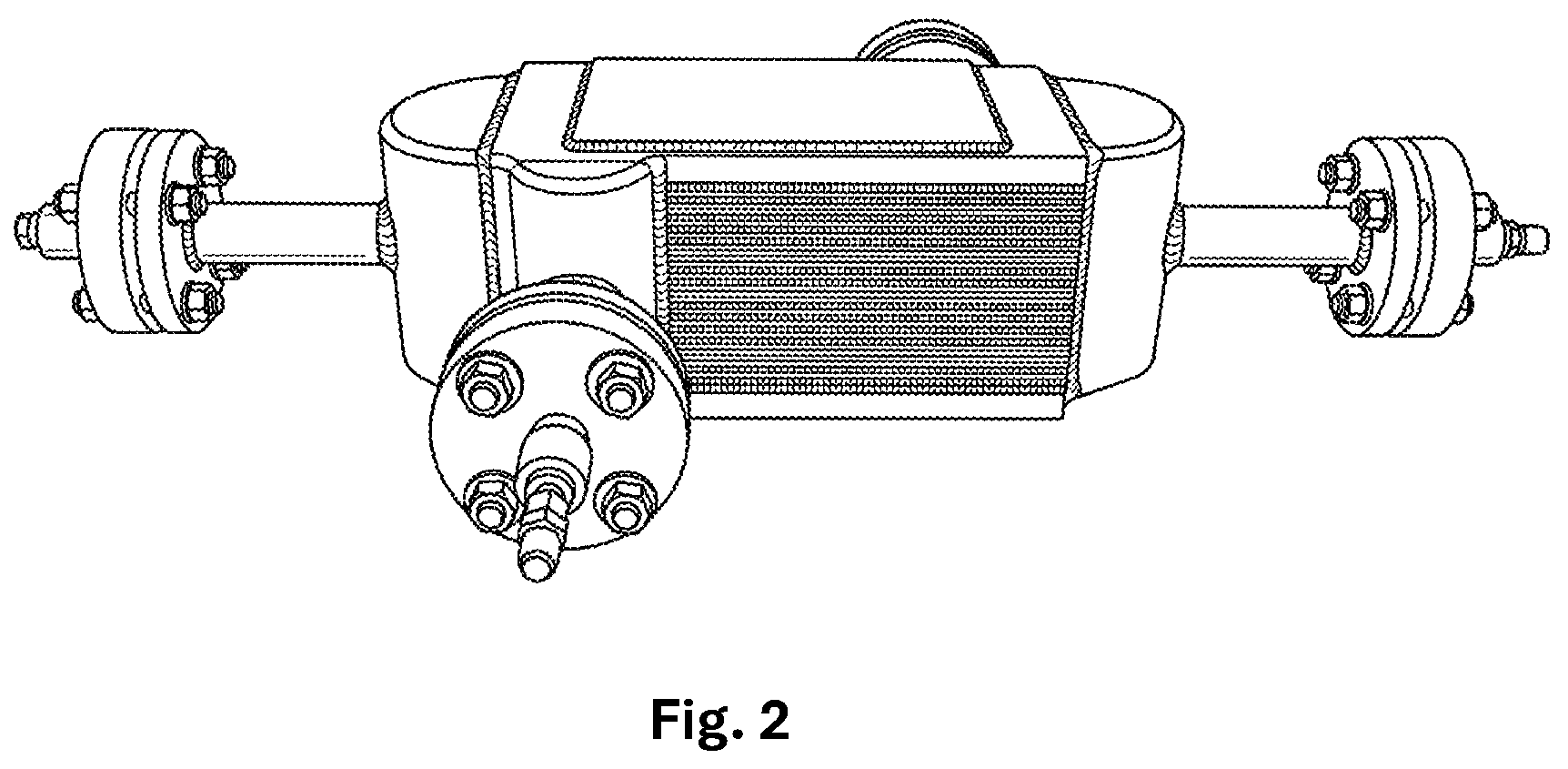 Patent US12613067 Figure 2 – Plate heat exchanger comprising plates with cutouts
