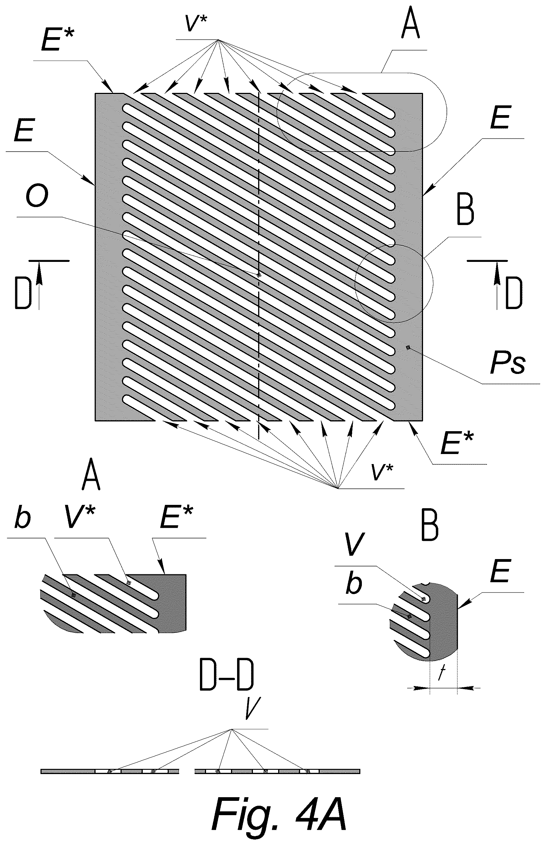 Patent US12613067 Figure 5 – Plate heat exchanger comprising plates with cutouts