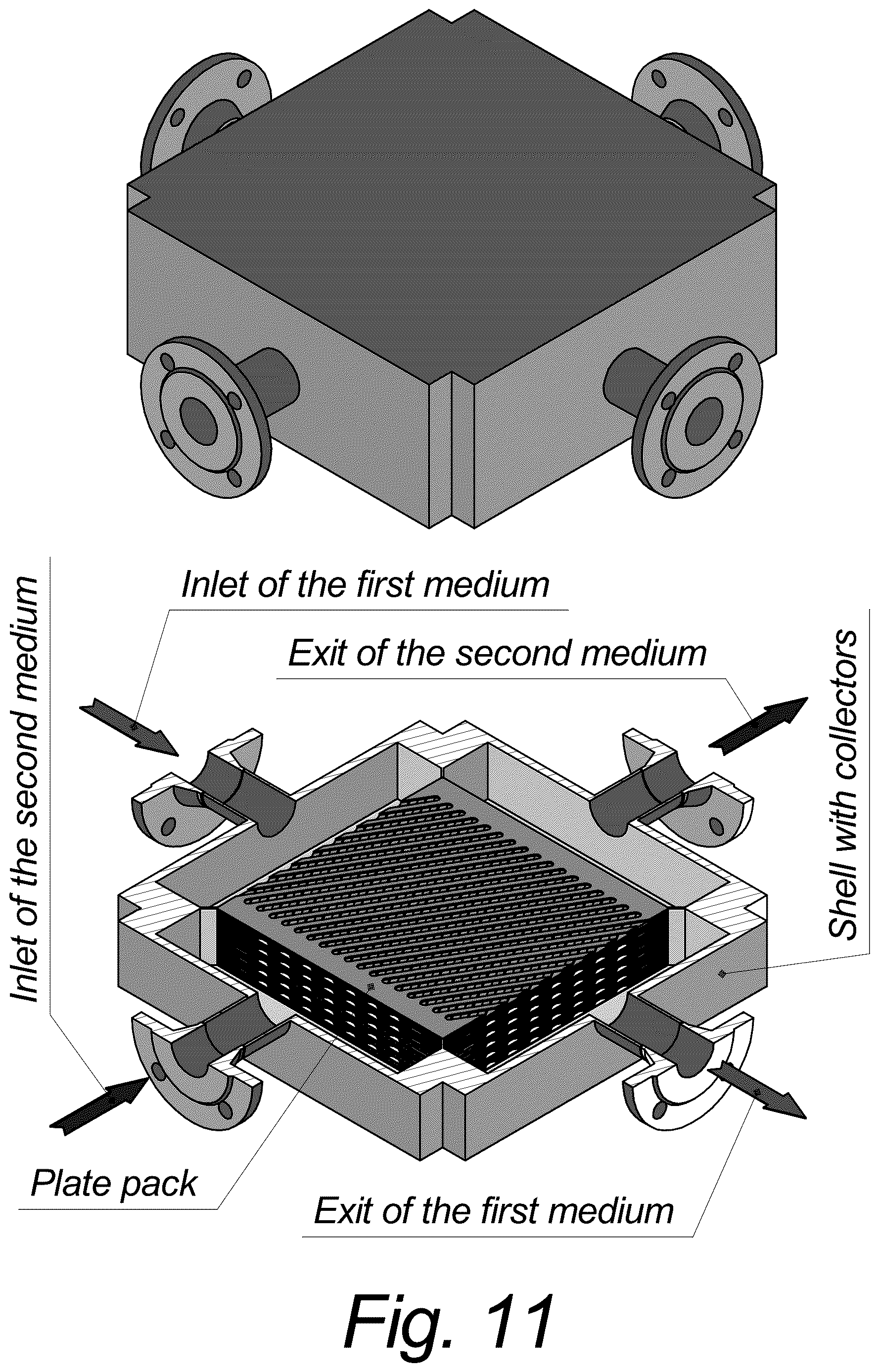 Patent US12613067 Figure 16 – Plate heat exchanger comprising plates with cutouts