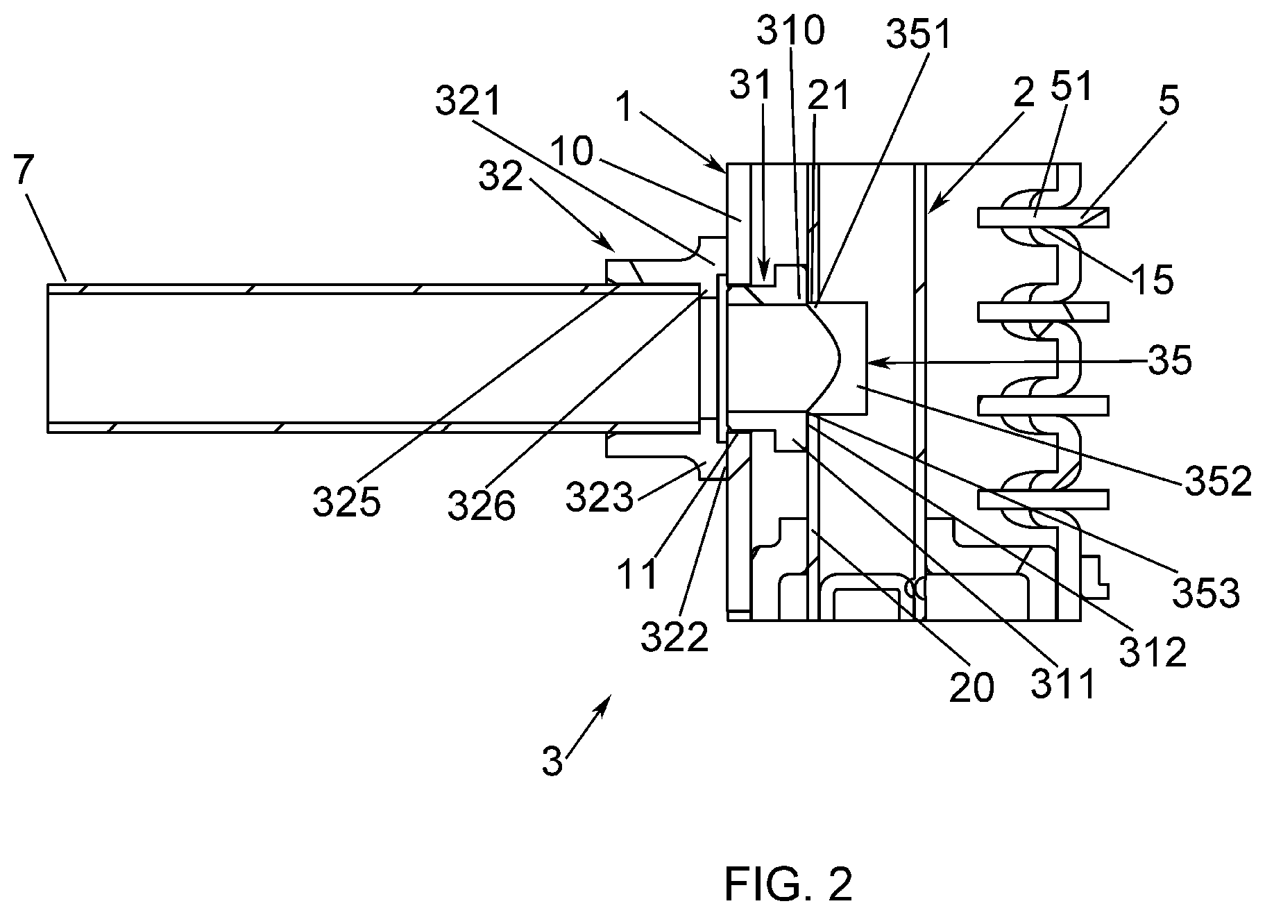 Patent US12613068 Figure 2 – Heat exchanger