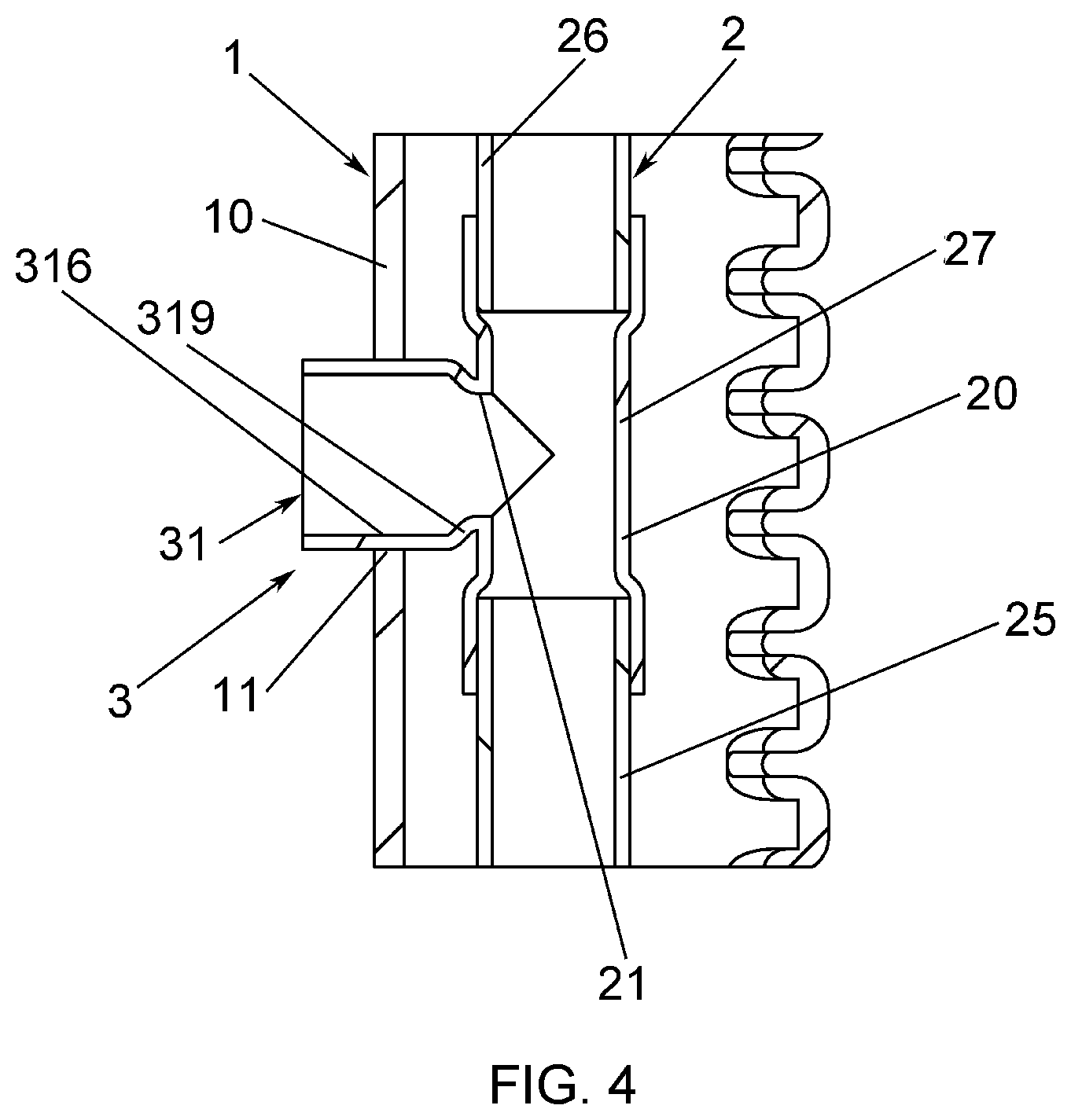 Patent US12613068 Figure 4 – Heat exchanger