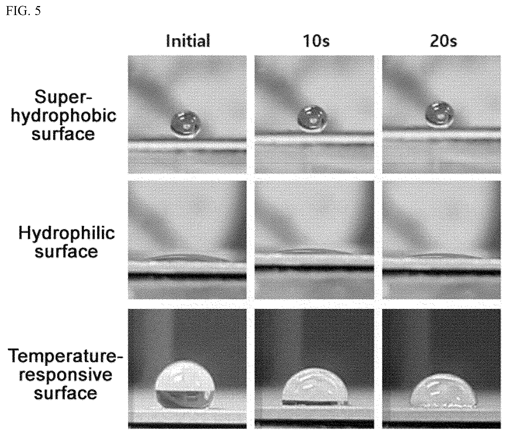 Patent US12613069 Figure 4 – Method for forming temperature-responsive hydrophilic-hydrophobic conversion surface, and temperature-responsive hydrophilic-hydrophobic conversion surface and heat exchanger, using same