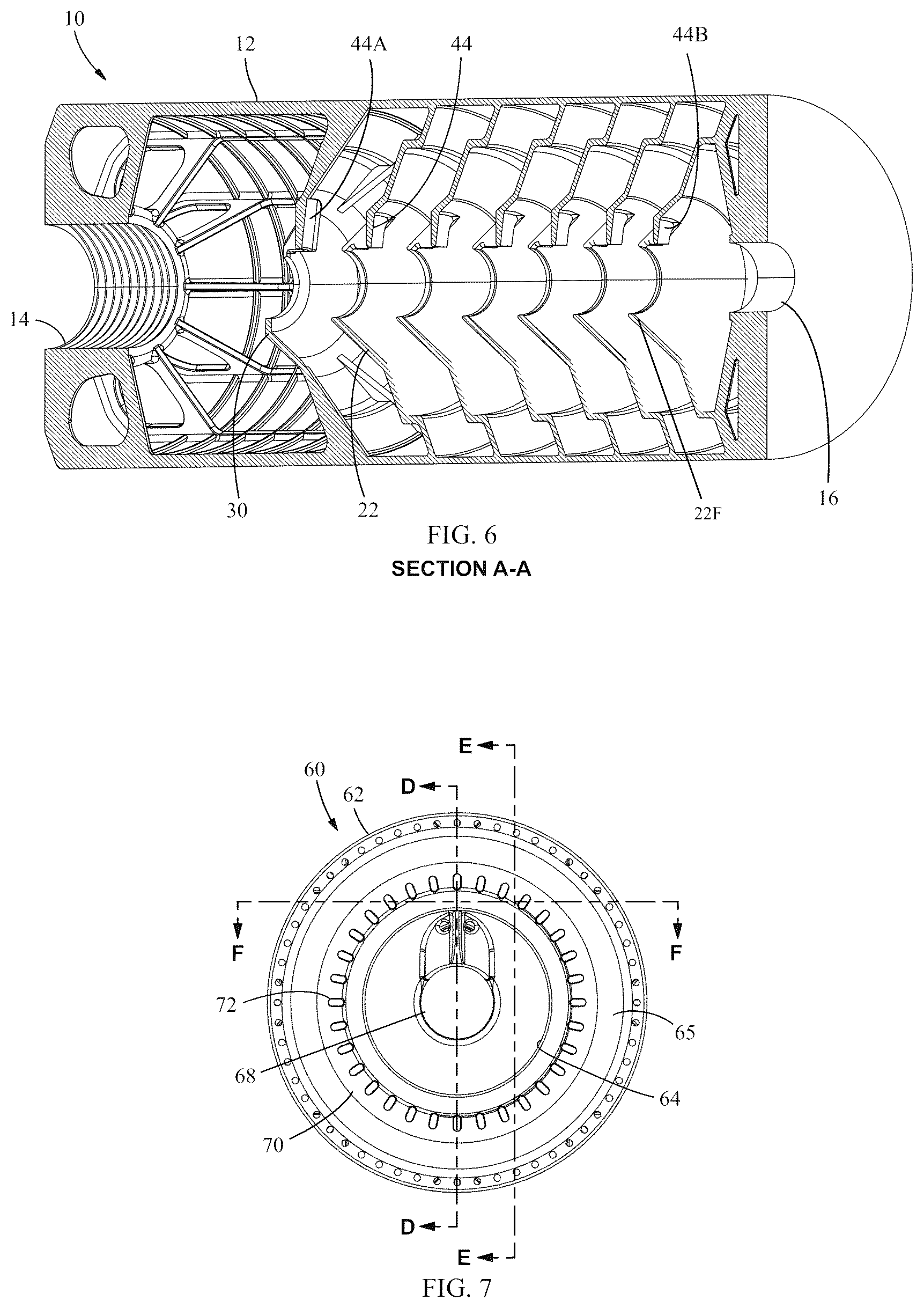 Patent US12613072 Figure 4 – Fluid pressure dampener with structurally improved baffles