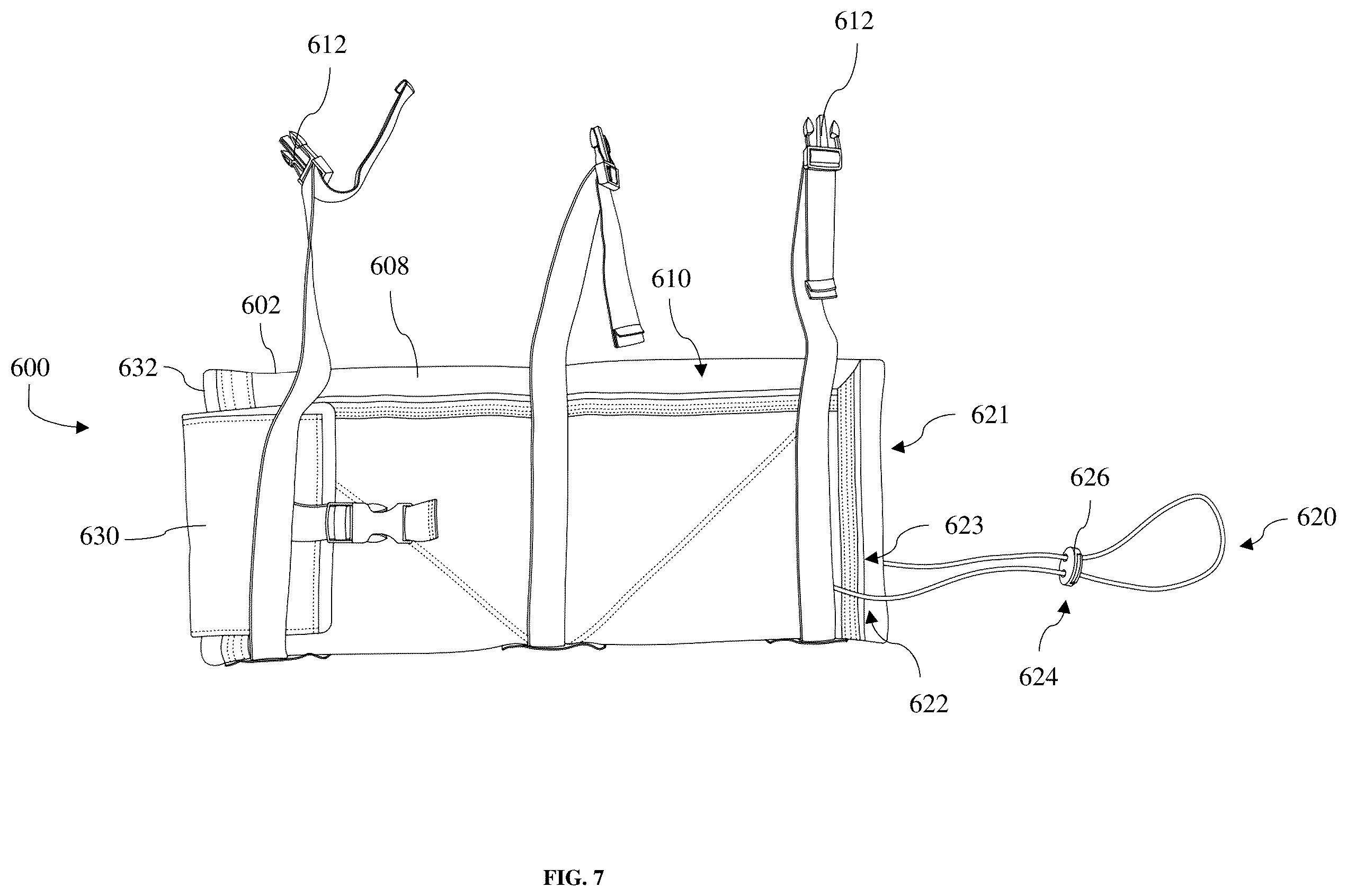 Patent US12613073 Figure 8 – Apparatus, methods, and system for retarding heat dissipating from the barrel of a firearm