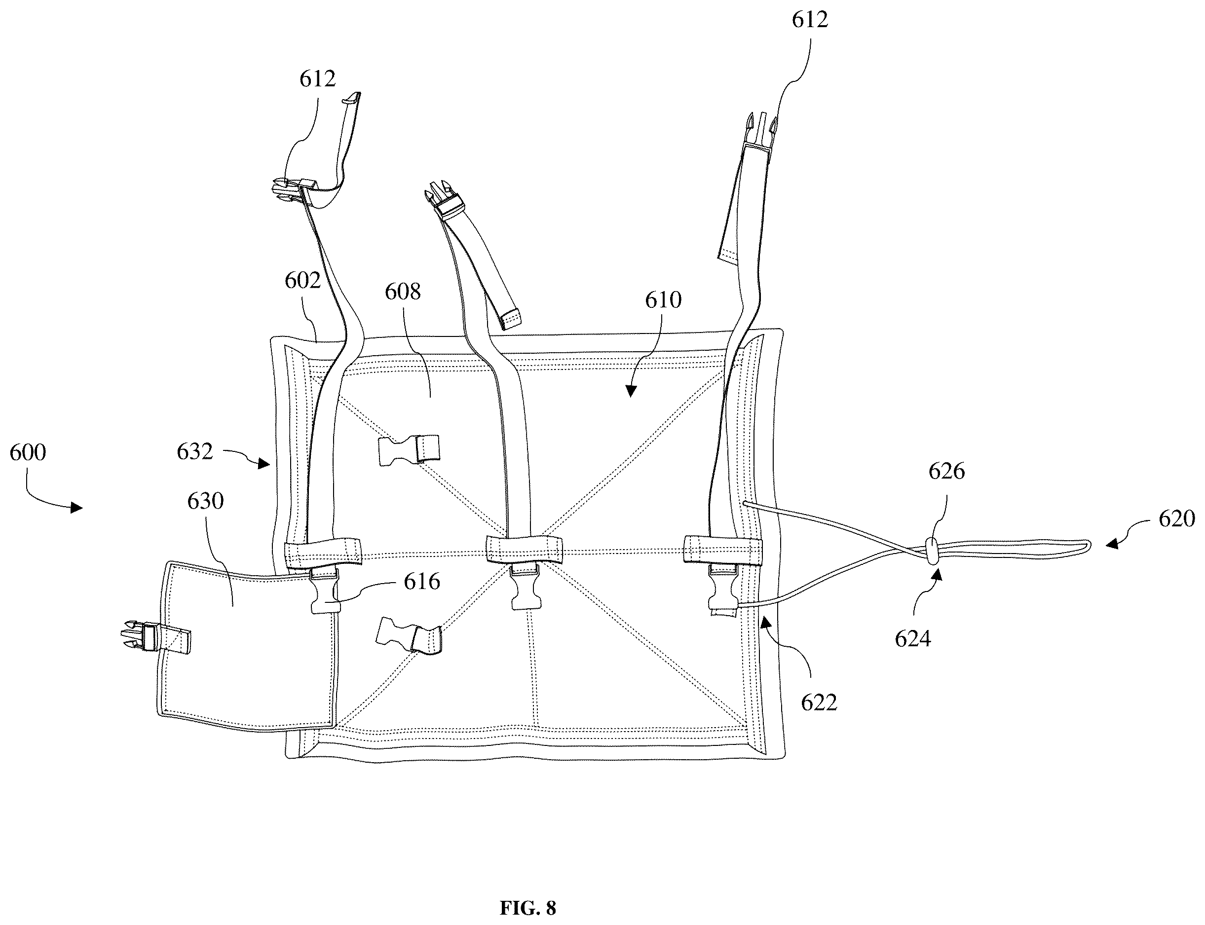 Patent US12613073 Figure 9 – Apparatus, methods, and system for retarding heat dissipating from the barrel of a firearm