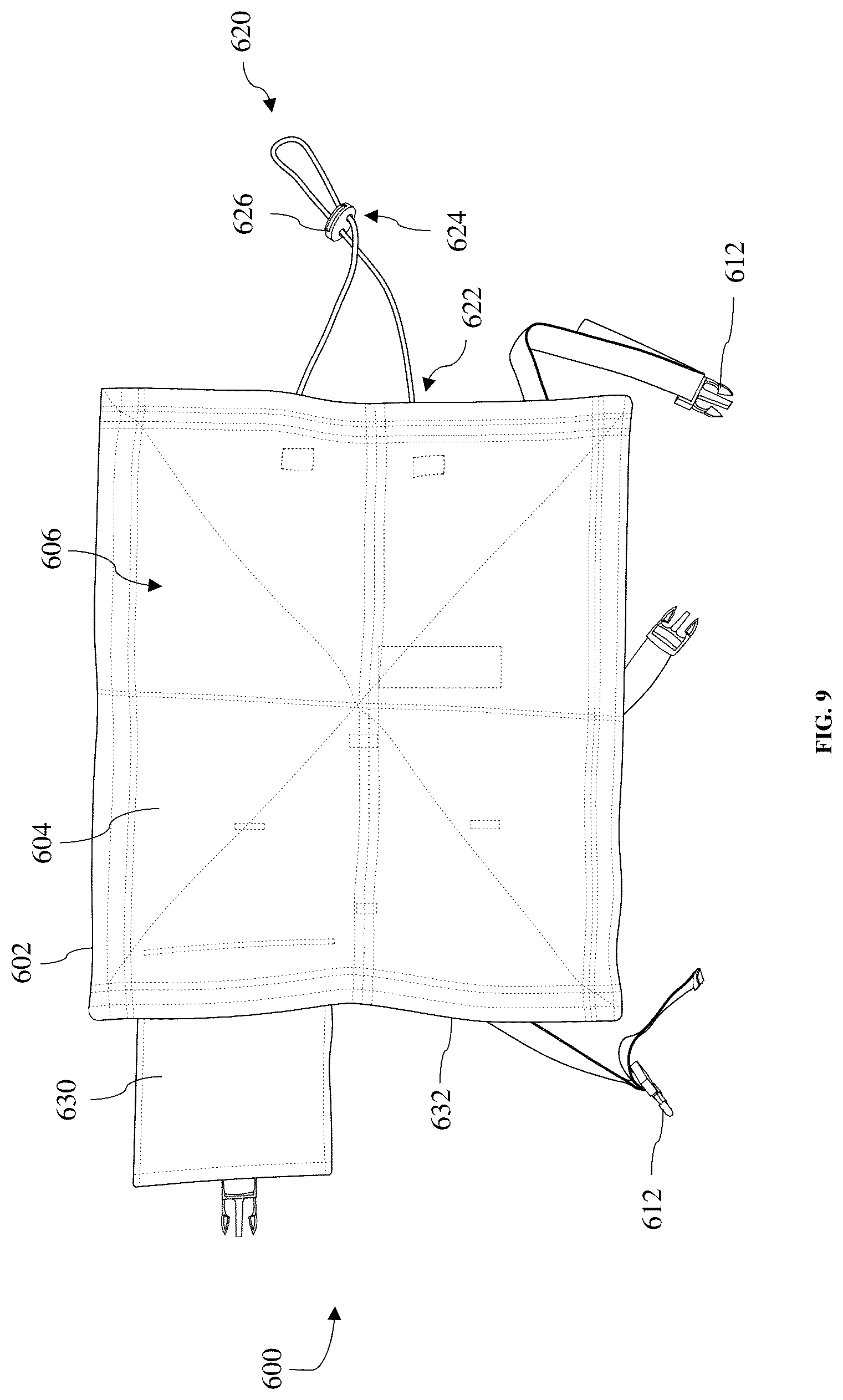 Patent US12613073 Figure 10 – Apparatus, methods, and system for retarding heat dissipating from the barrel of a firearm