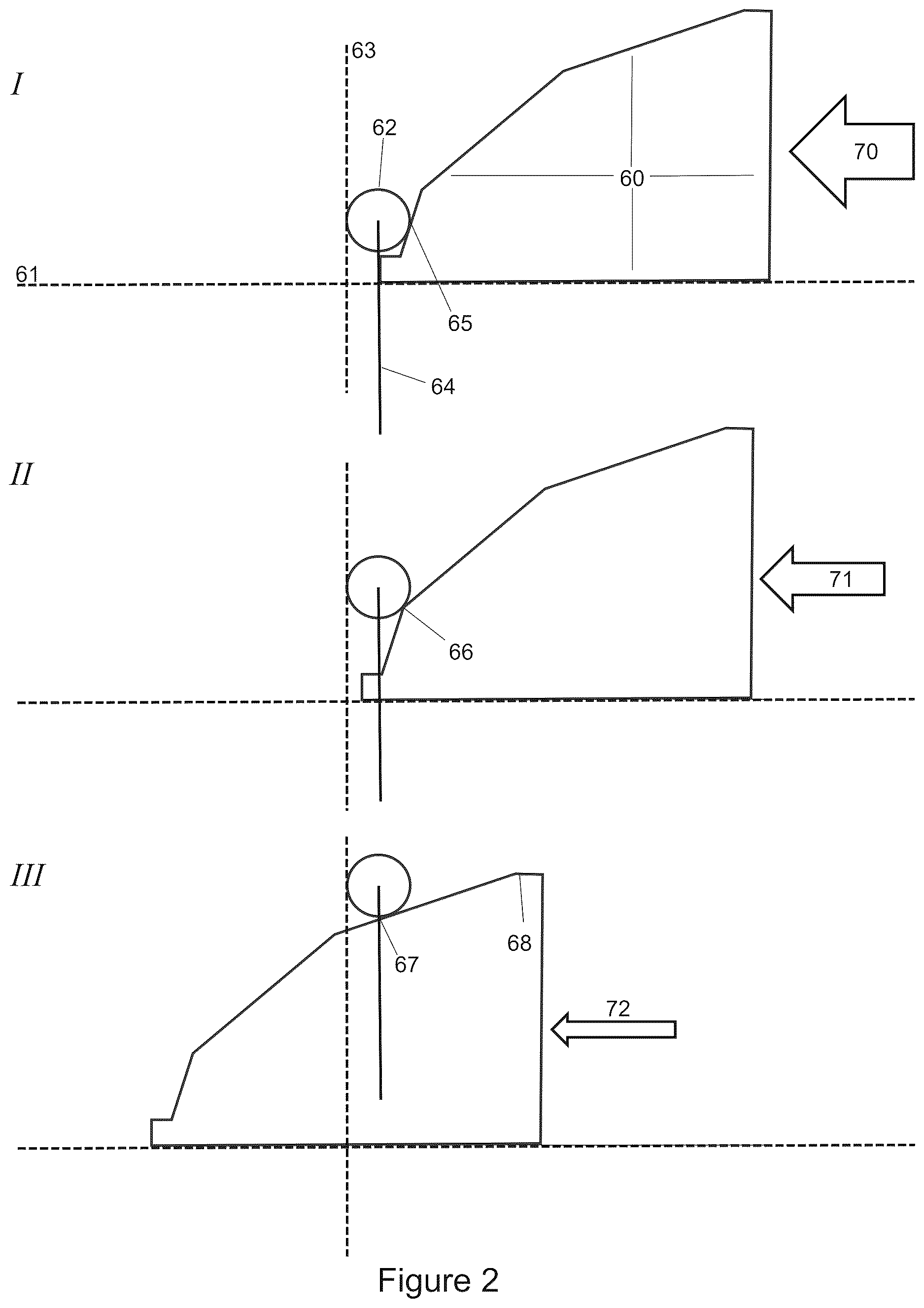 Patent US12613074 Figure 2 – Archery bow with axial tensile springs and slope-based CAMS