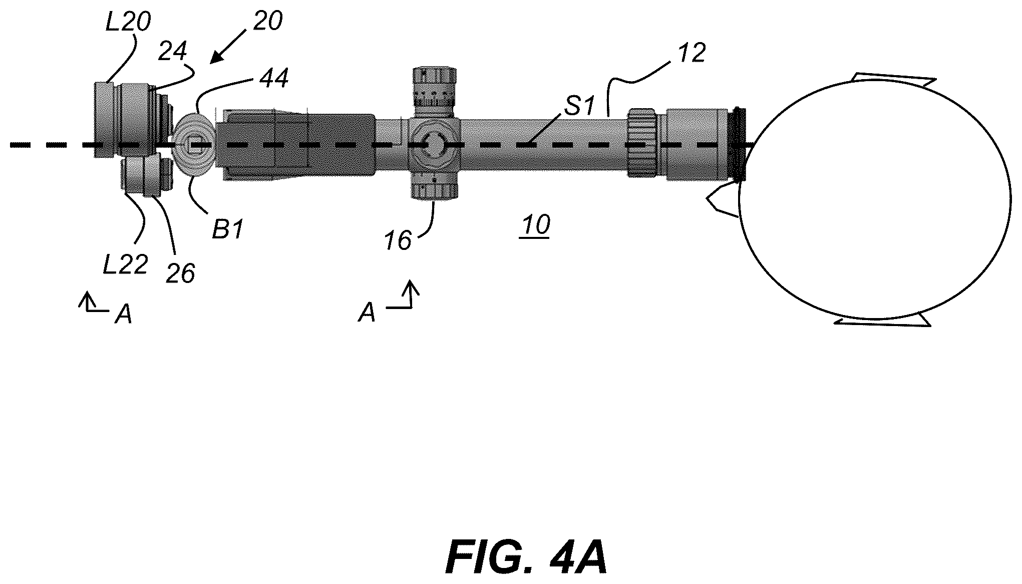 Patent US12613078 Figure 4 – Imaging apparatus with thermal augmentation