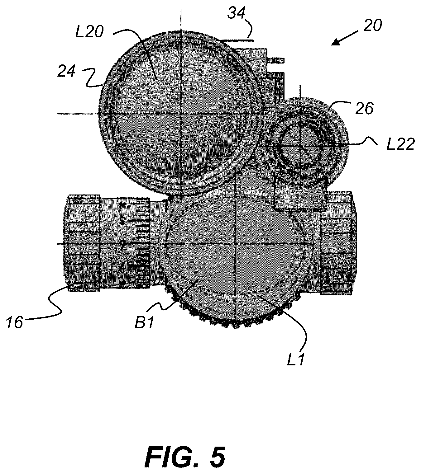 Patent US12613078 Figure 6 – Imaging apparatus with thermal augmentation