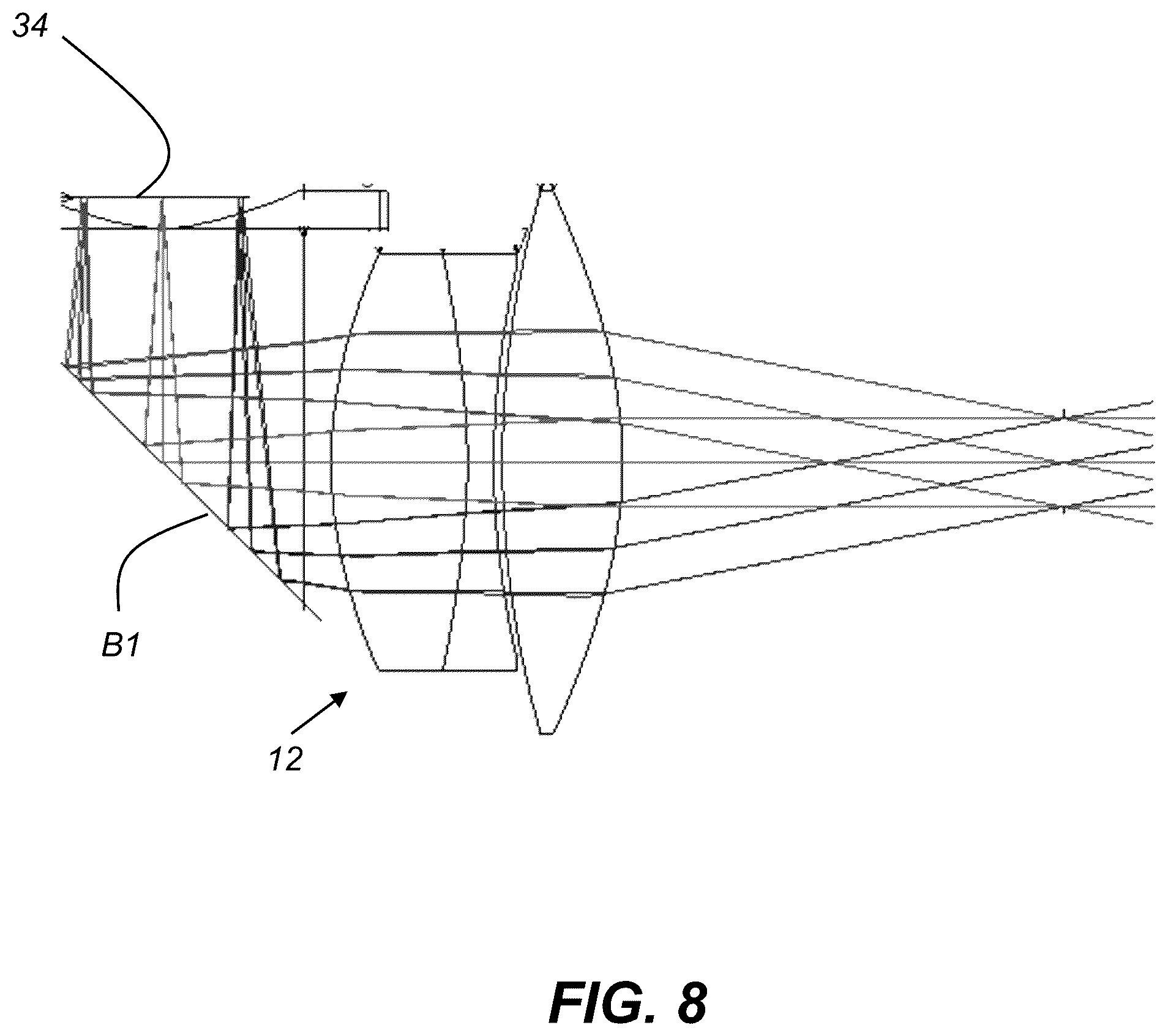 Patent US12613078 Figure 10 – Imaging apparatus with thermal augmentation