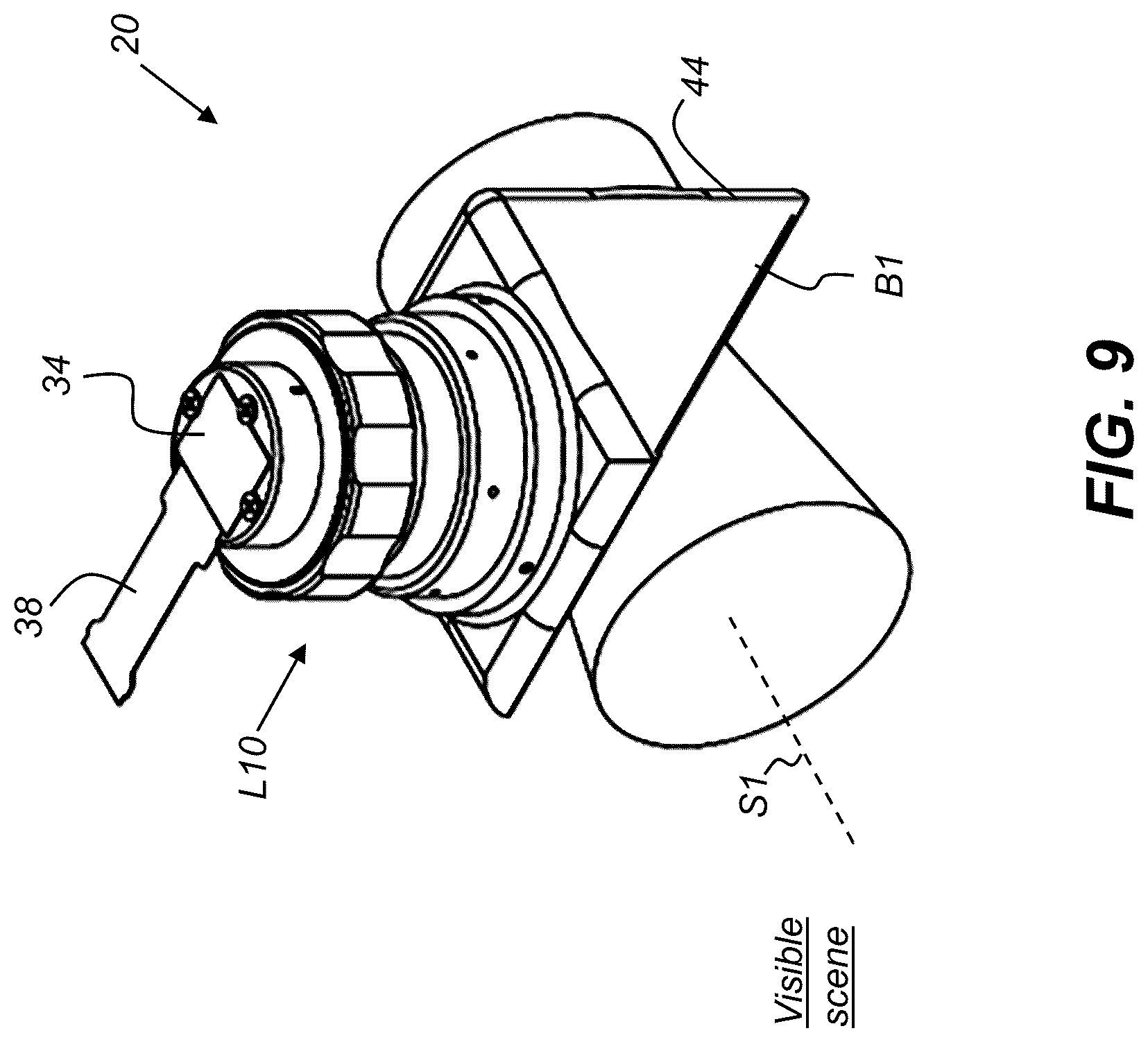 Patent US12613078 Figure 11 – Imaging apparatus with thermal augmentation