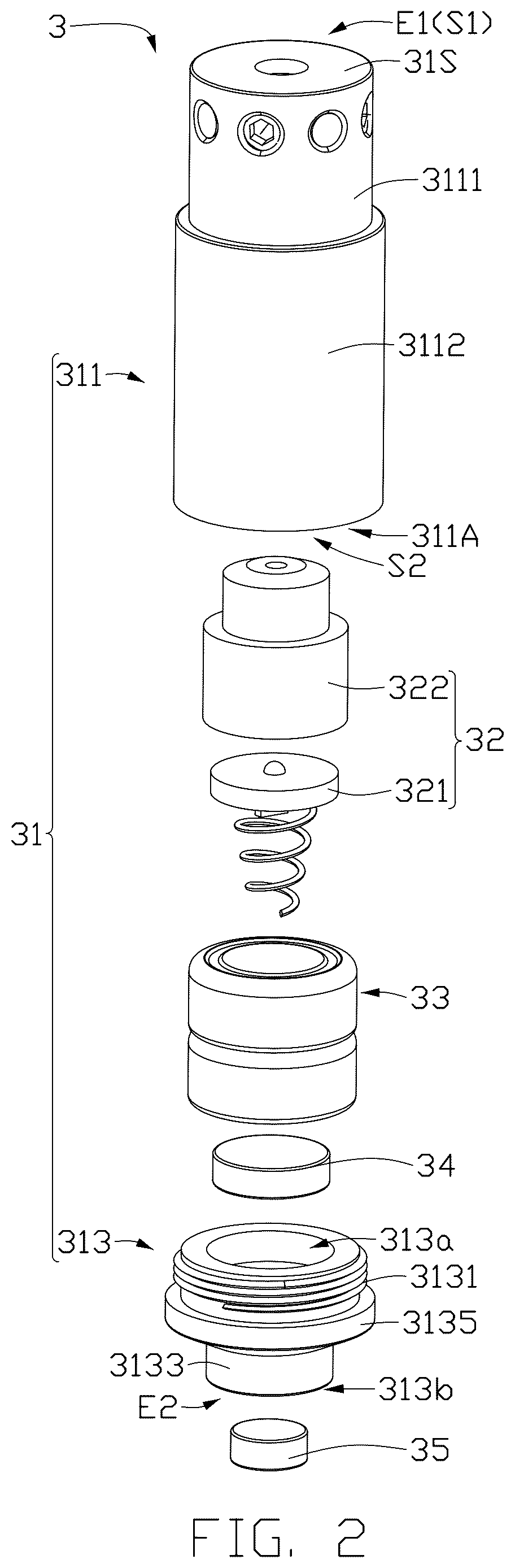Patent US12613079 Figure 2 – Boresight device, firearm calibration system, and method