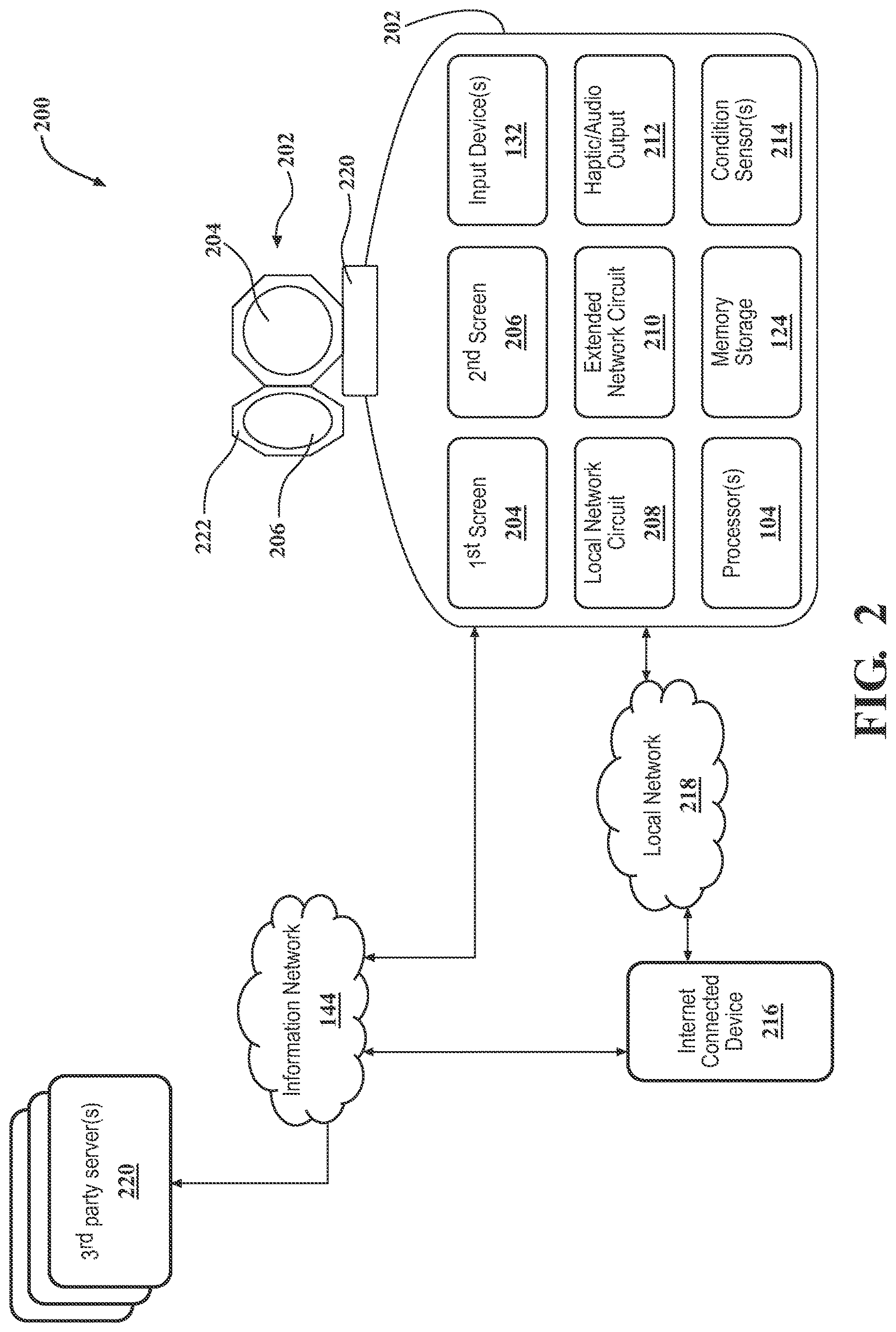 Patent US12613080 Figure 2 – Systems and methods for accuracy assistance calculation and display on removable device