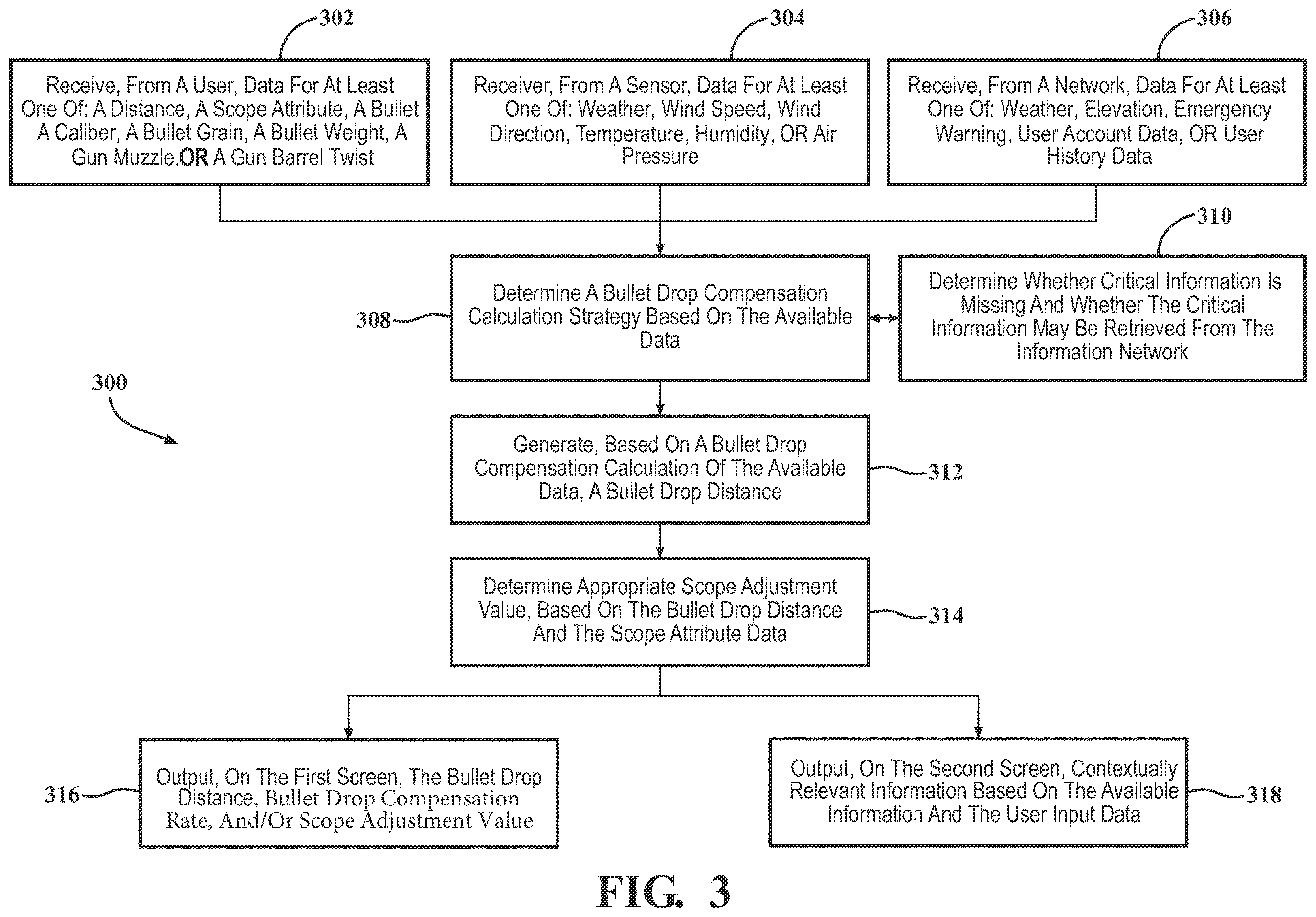 Patent US12613080 Figure 3 – Systems and methods for accuracy assistance calculation and display on removable device