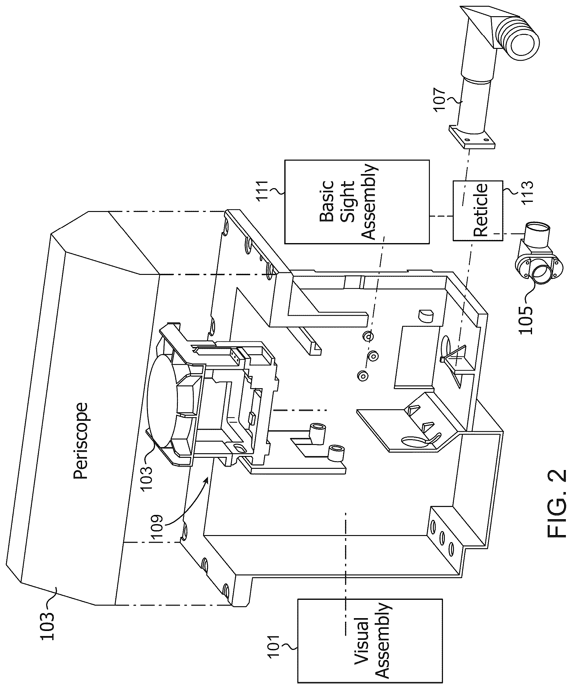 Patent US12613081 Figure 2 – Mounting system adapter and chassis
