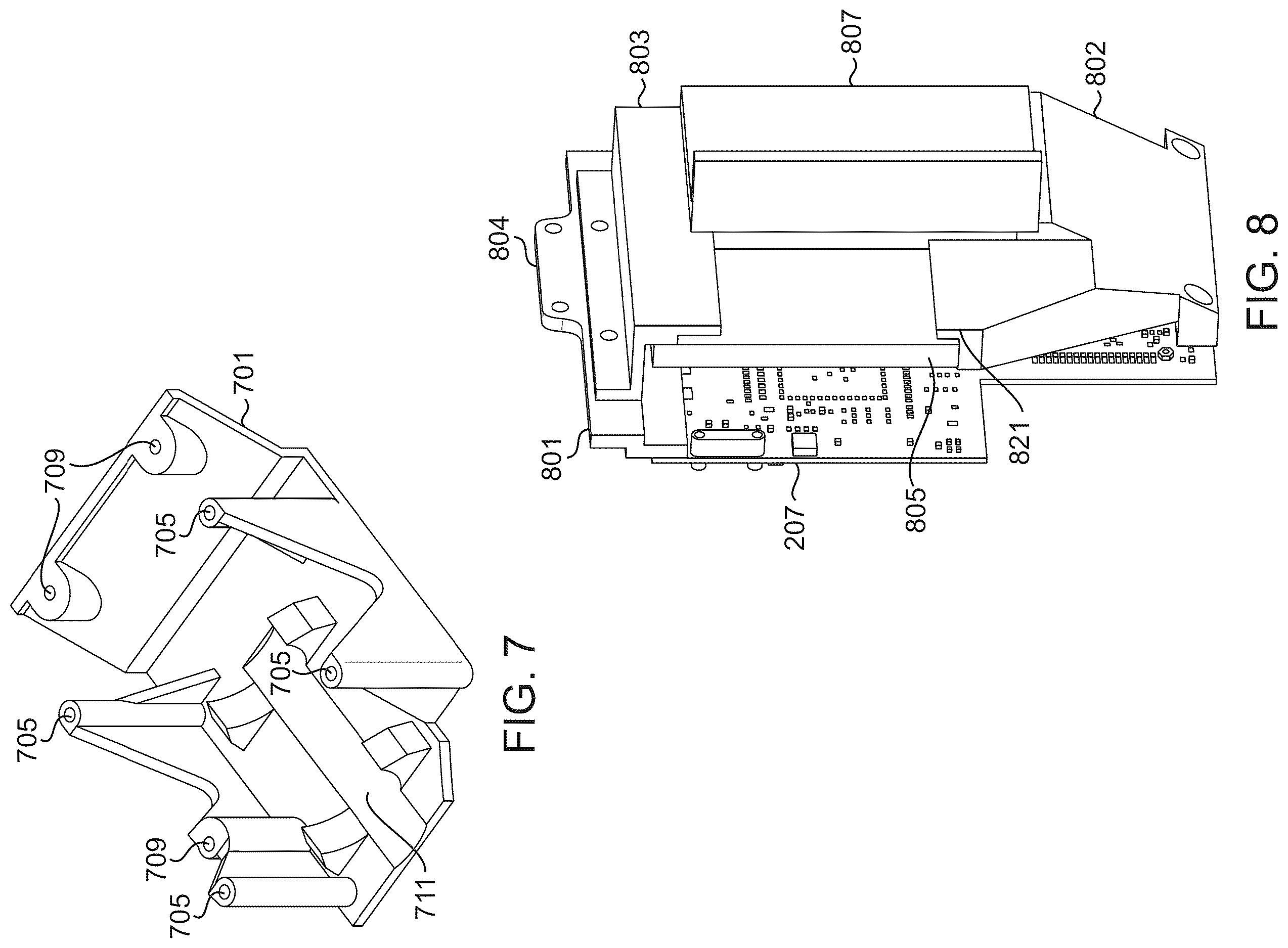 Patent US12613081 Figure 6 – Mounting system adapter and chassis
