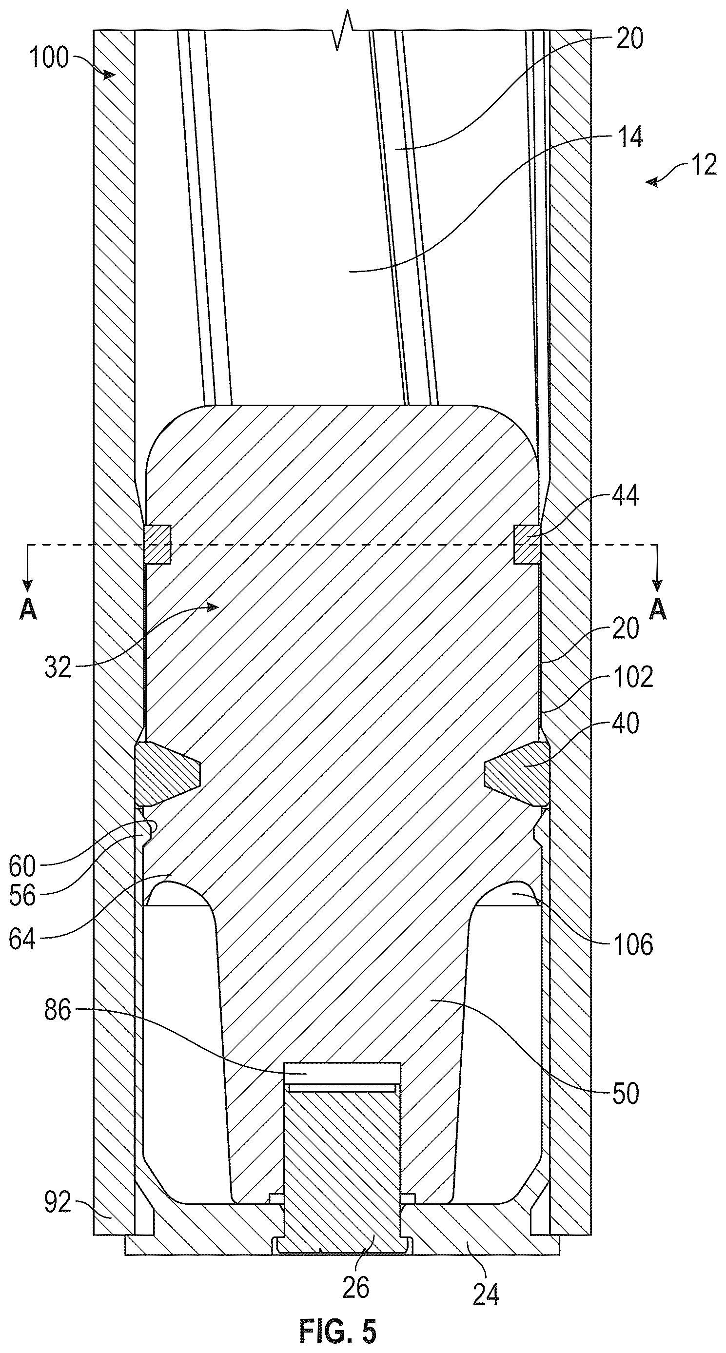 Patent US12613083 Figure 4 – Configuration for spin stabilized less lethal munitions