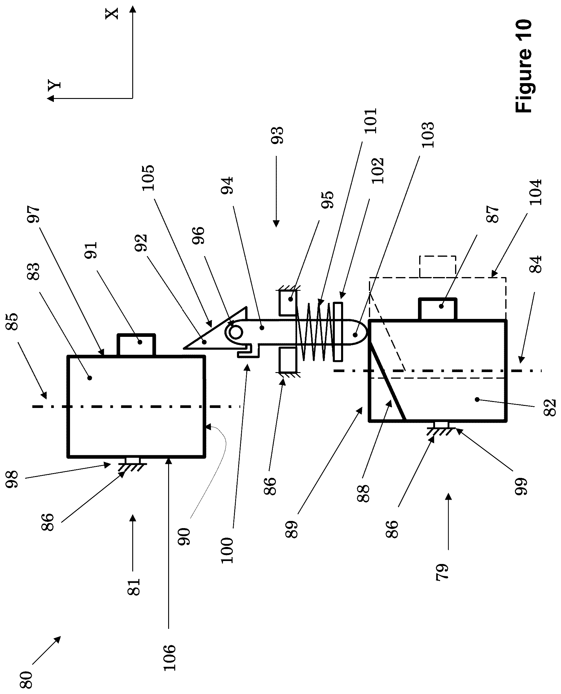 Patent US12613084 Figure 13 – Inertial delay mechanisms for low-G and long-duration acceleration event detection and for initiation devices in munitions and impulse switches and the like