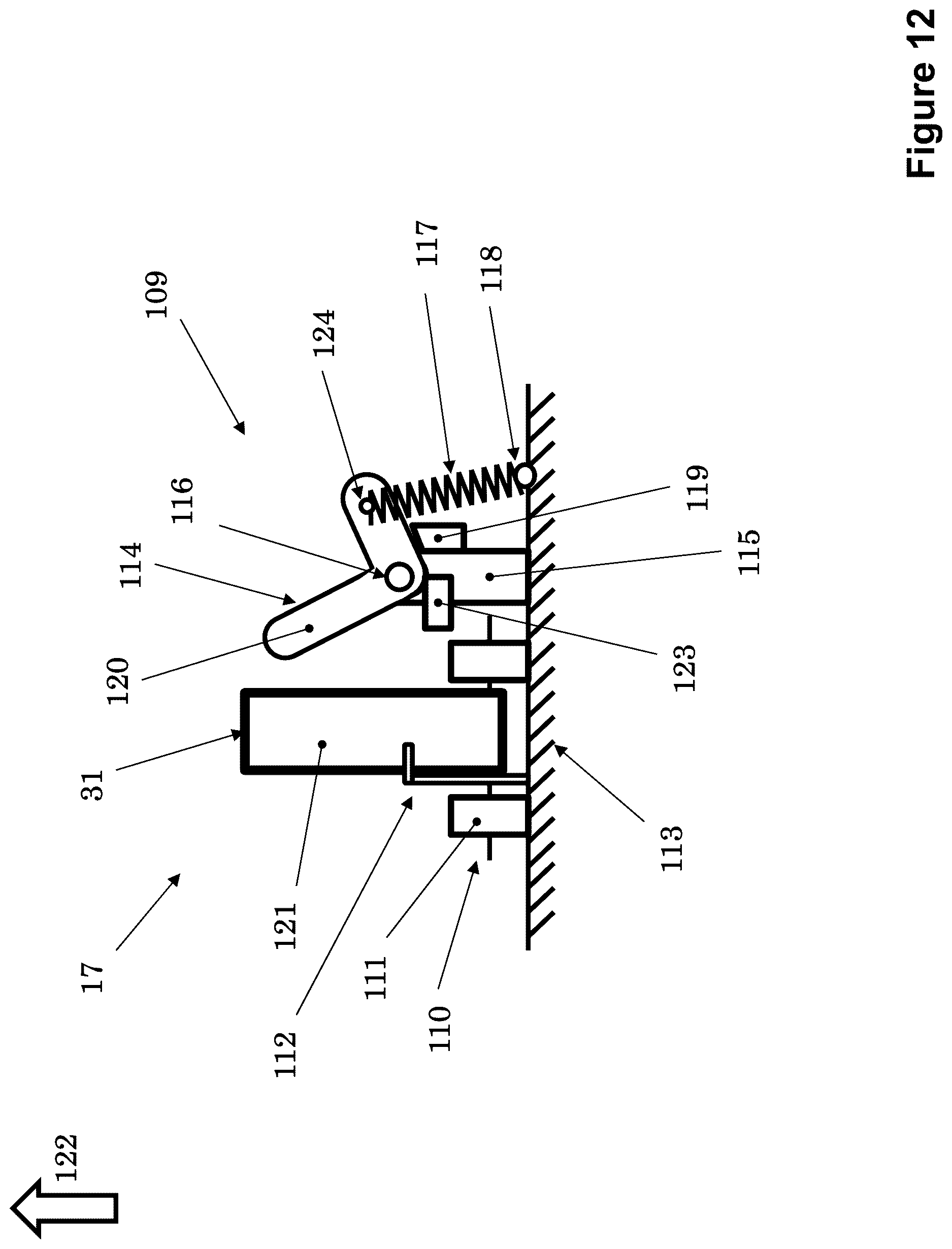Patent US12613084 Figure 16 – Inertial delay mechanisms for low-G and long-duration acceleration event detection and for initiation devices in munitions and impulse switches and the like