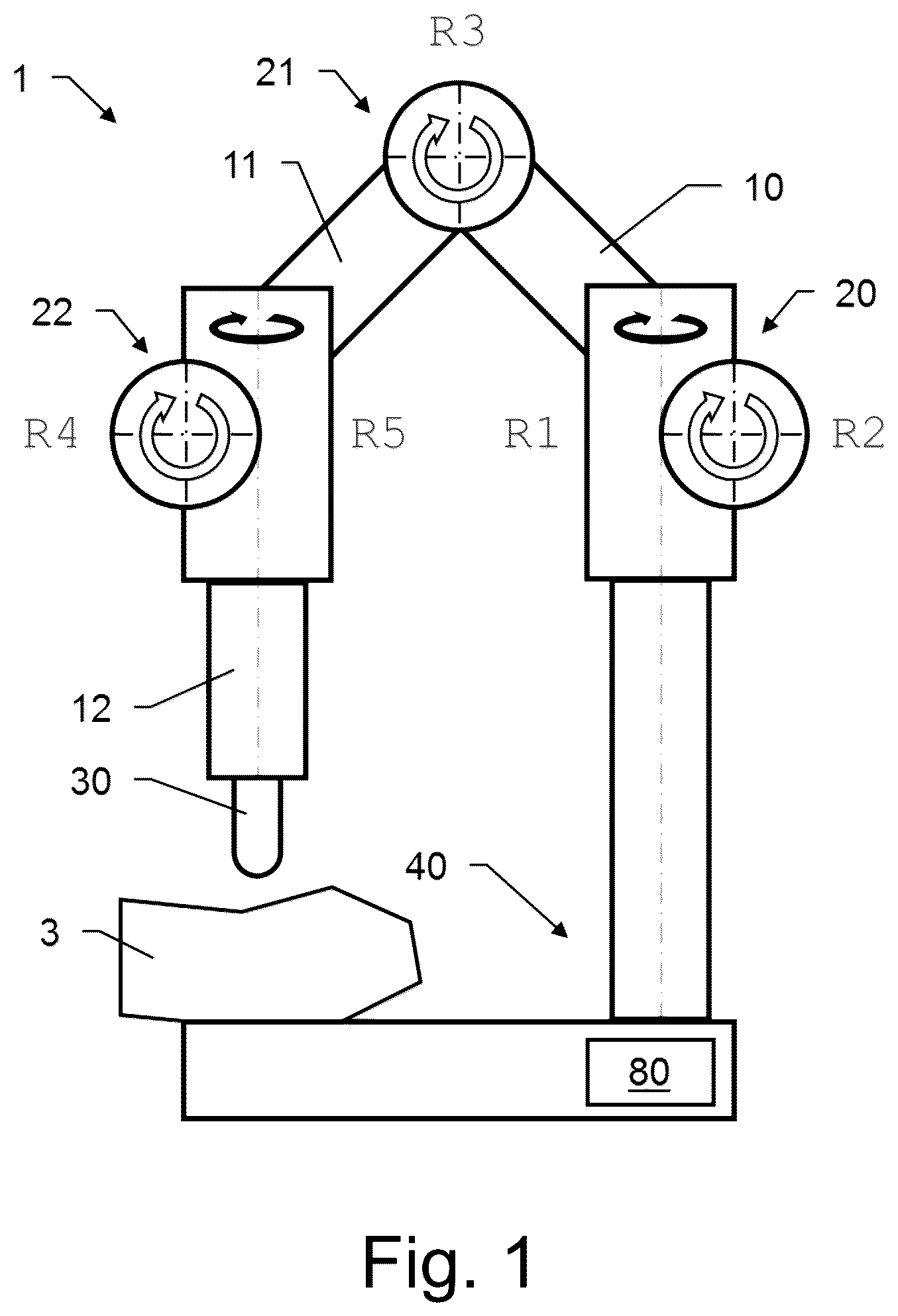 Patent US12613087 Figure 1 – Coordinate measuring machine