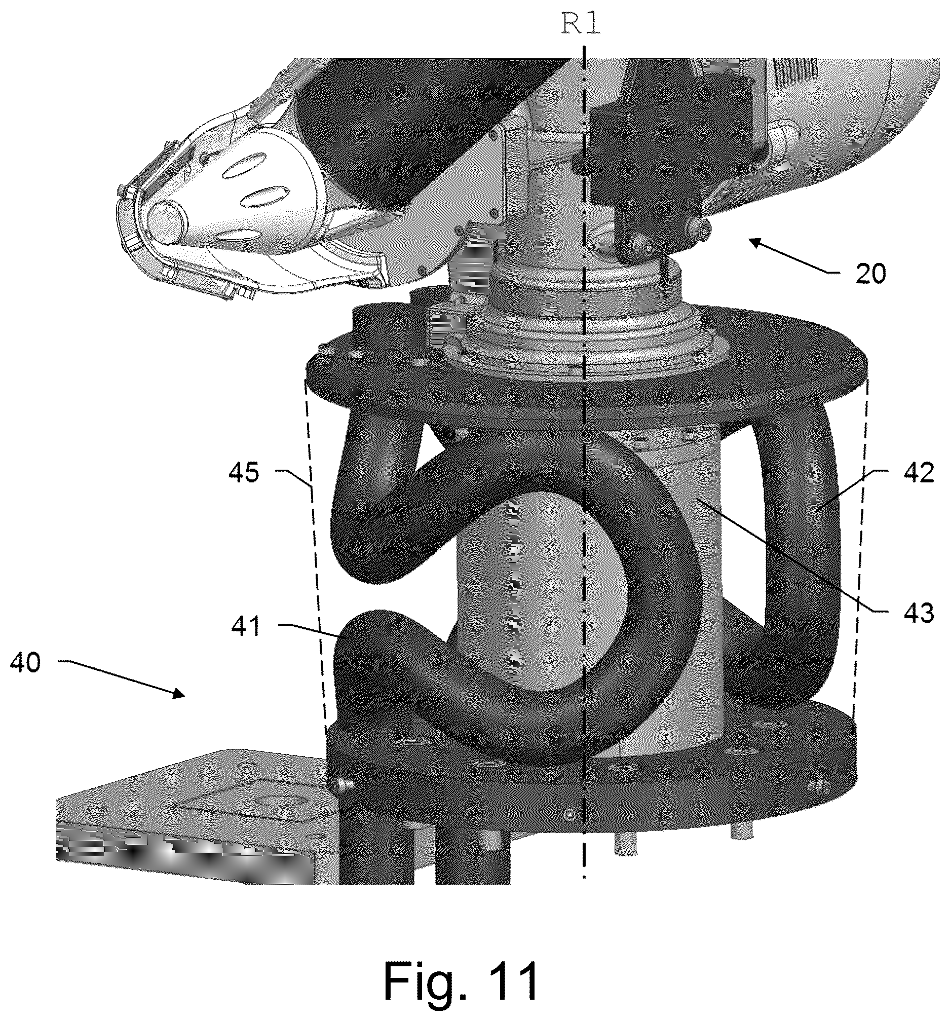 Patent US12613087 Figure 11 – Coordinate measuring machine