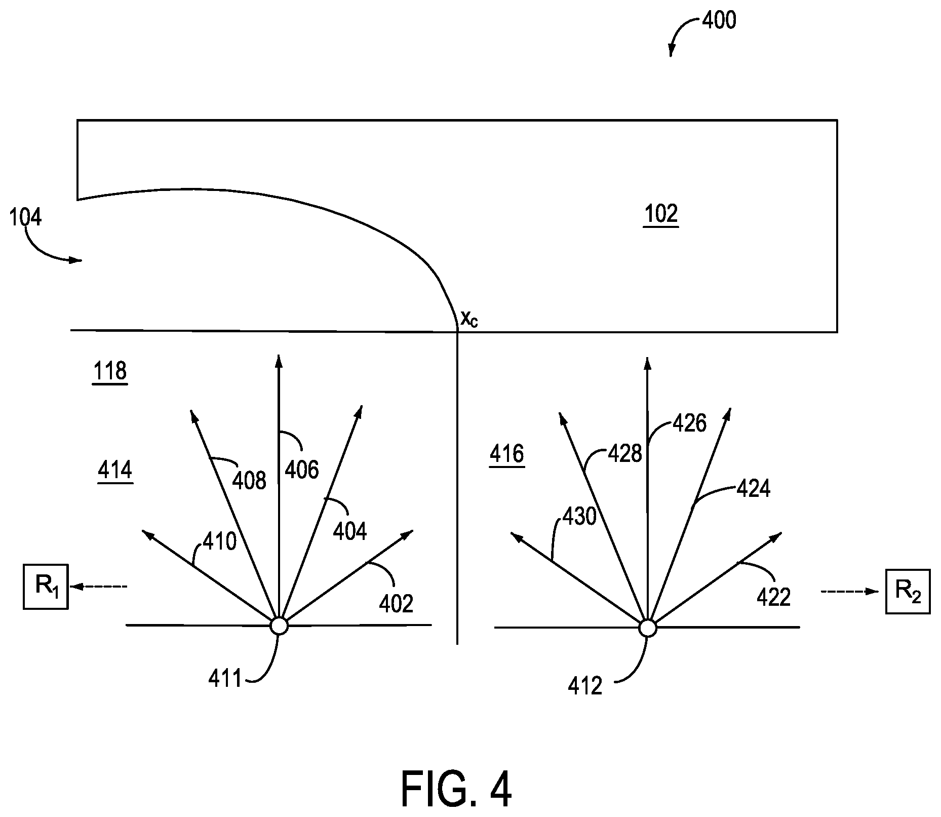 Patent US12613091 Figure 4 – Methods and systems for a wetted-length sensor